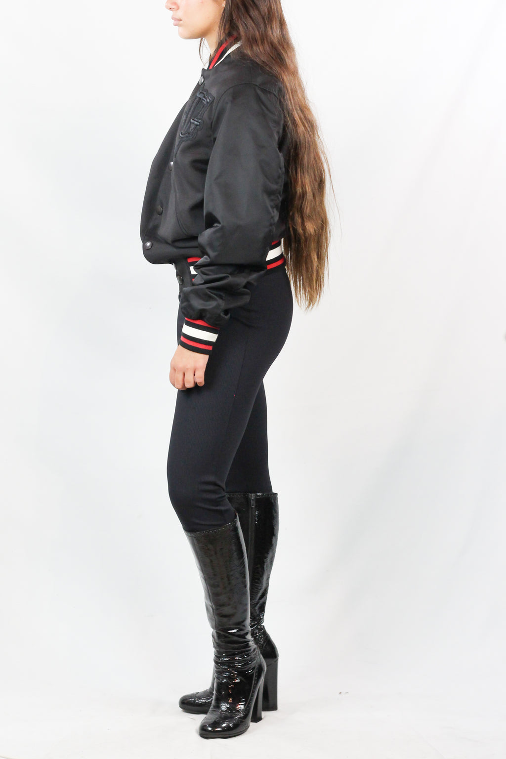 Wool Varsity Bomber Jacket