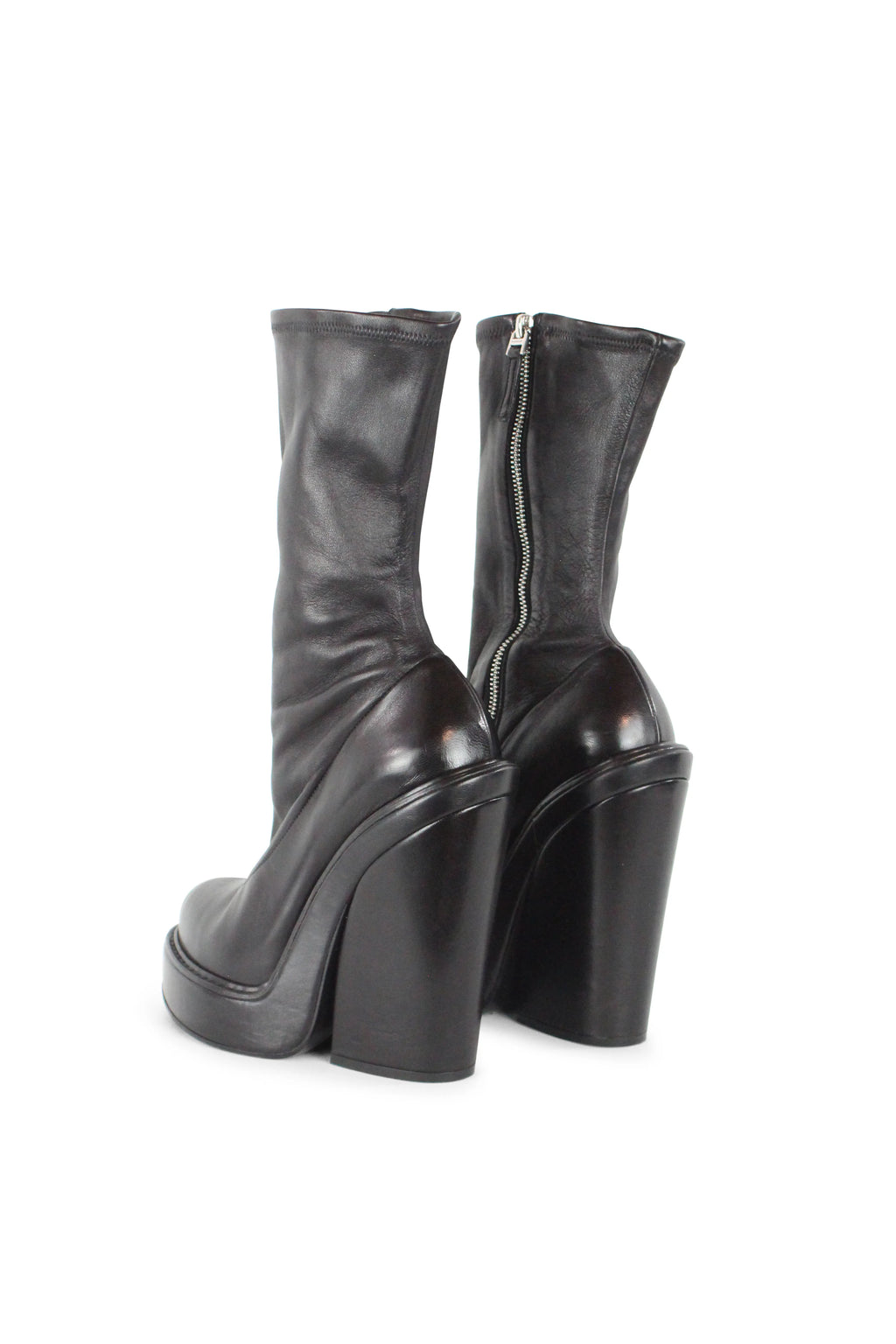Platform stretch boots