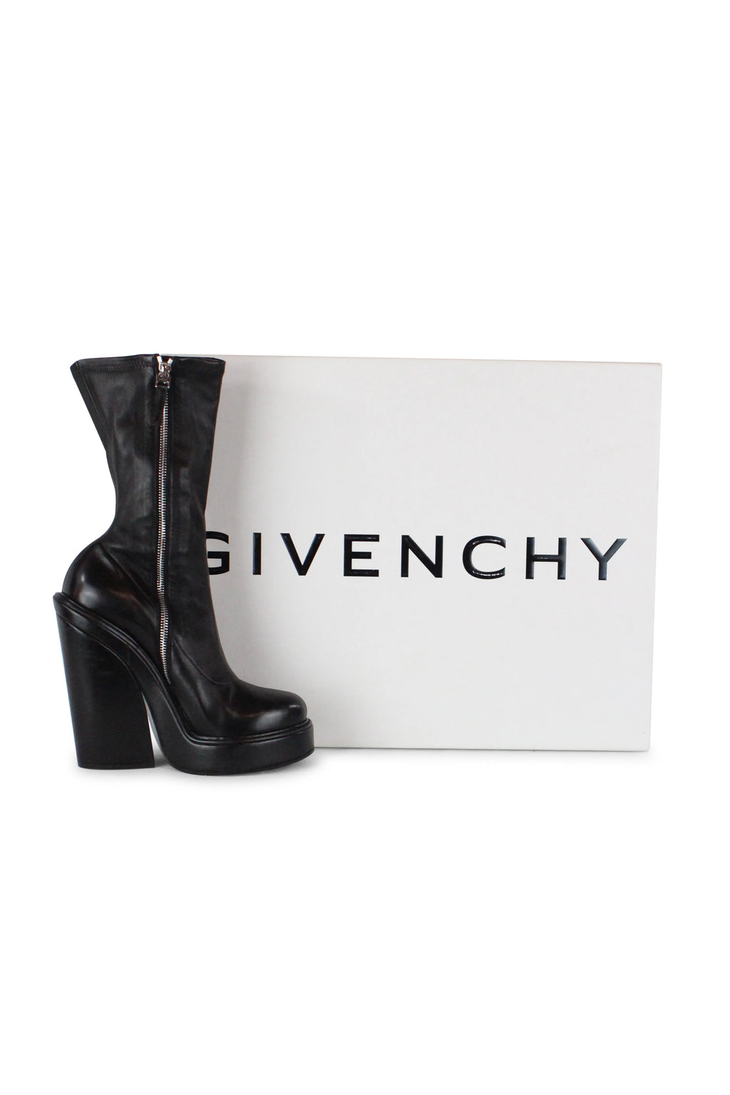 Platform stretch boots