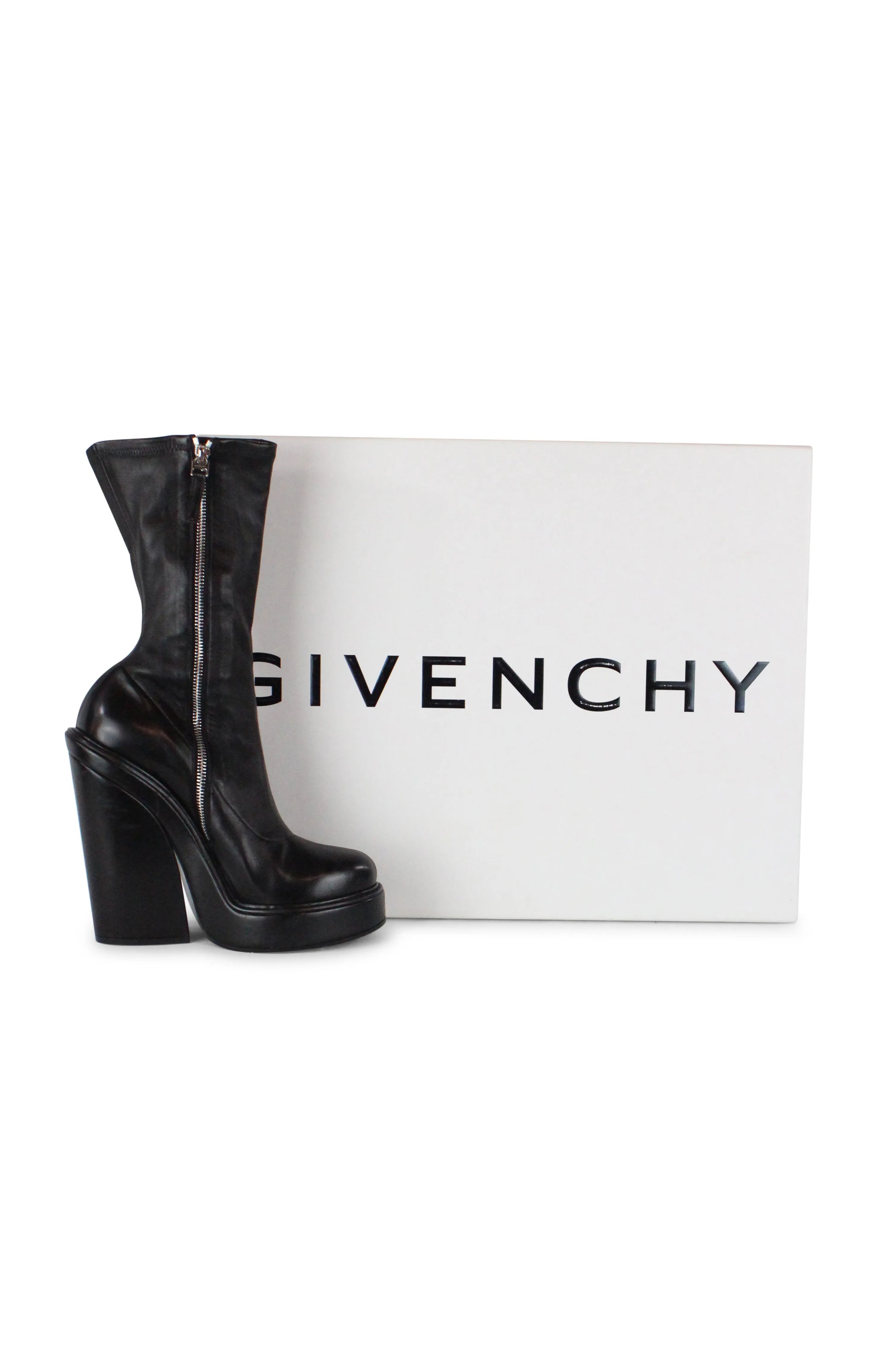 Platform stretch boots