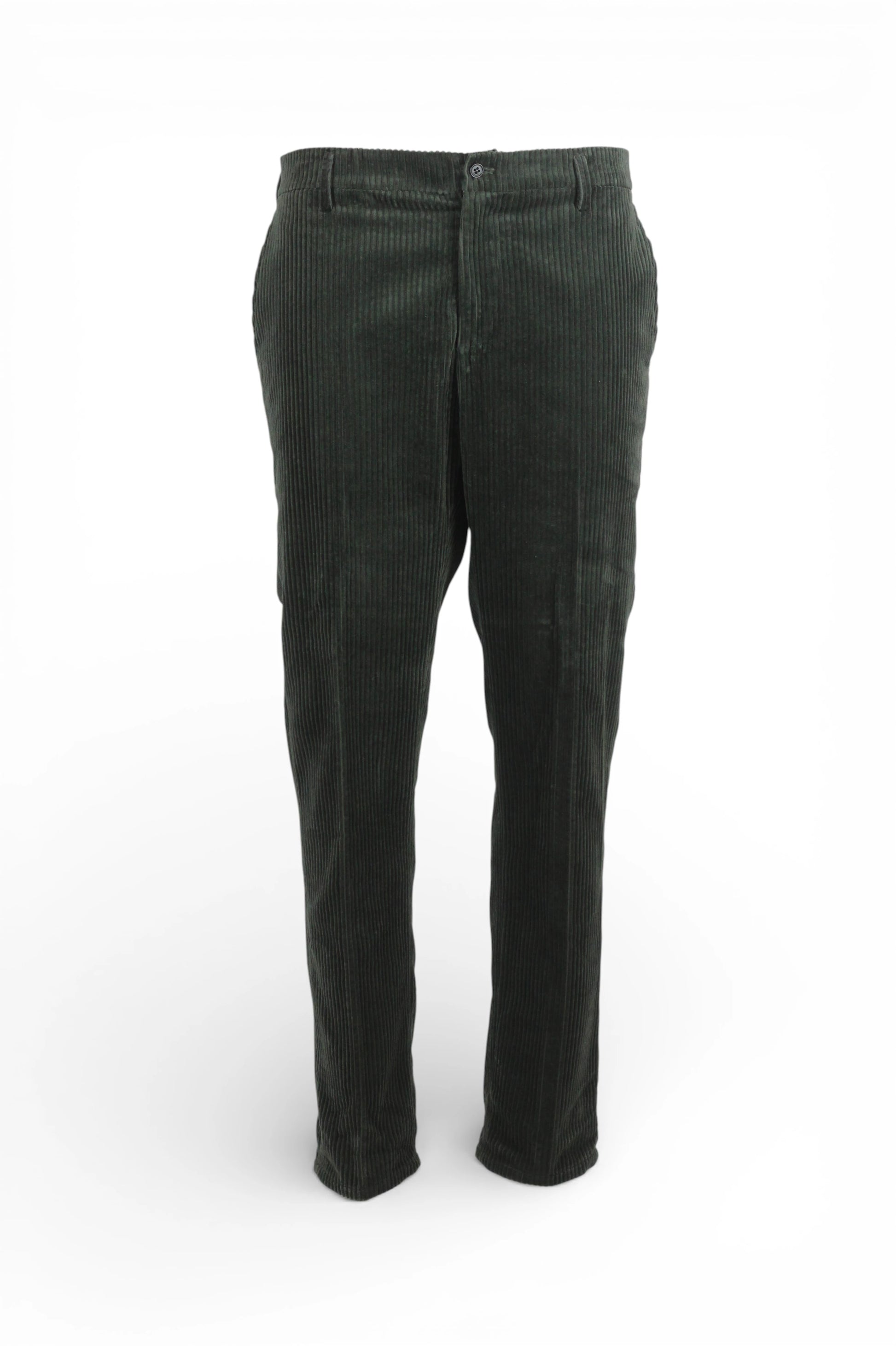 Dark Green Corduroy Trousers