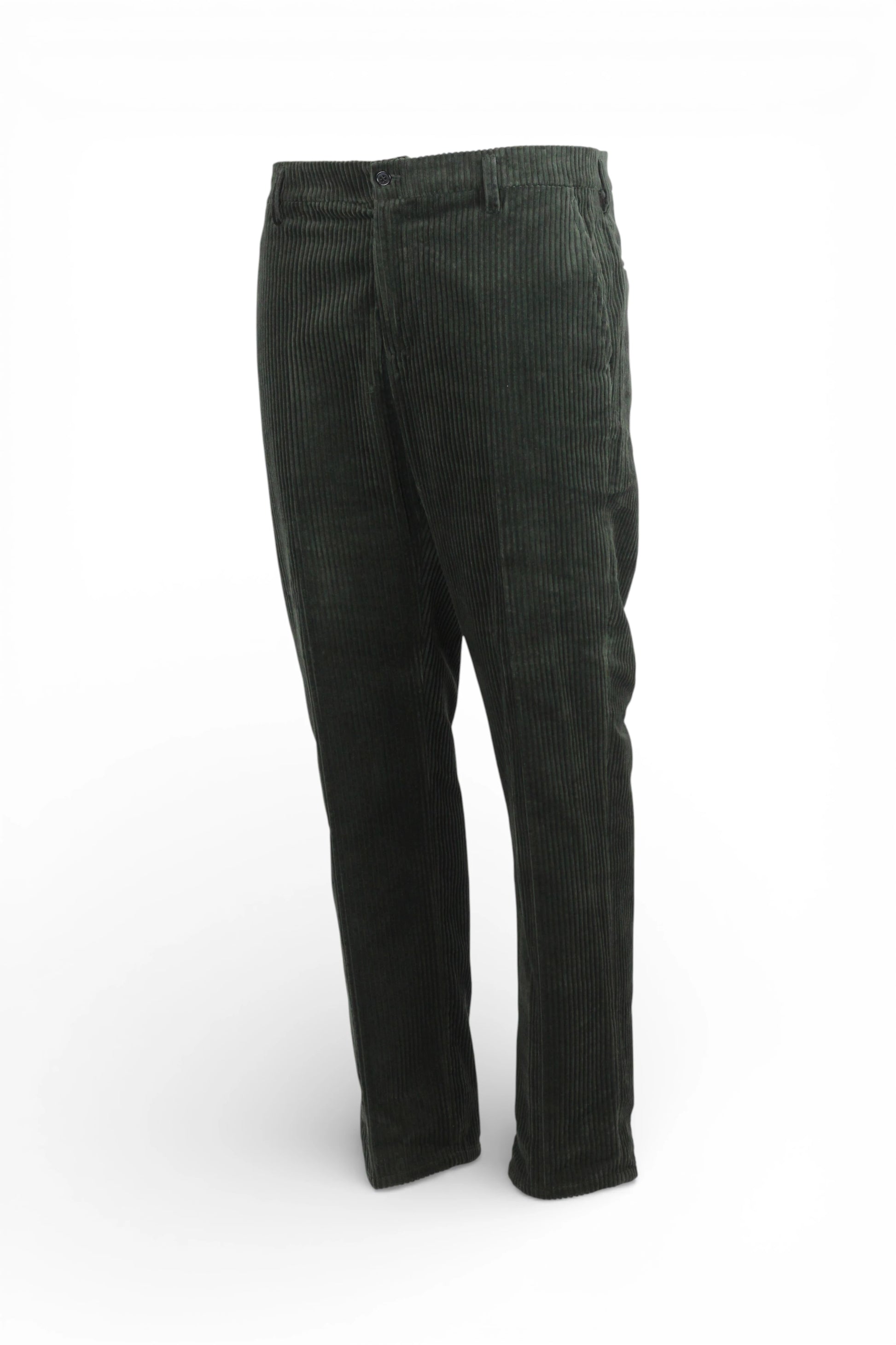 Dark Green Corduroy Trousers
