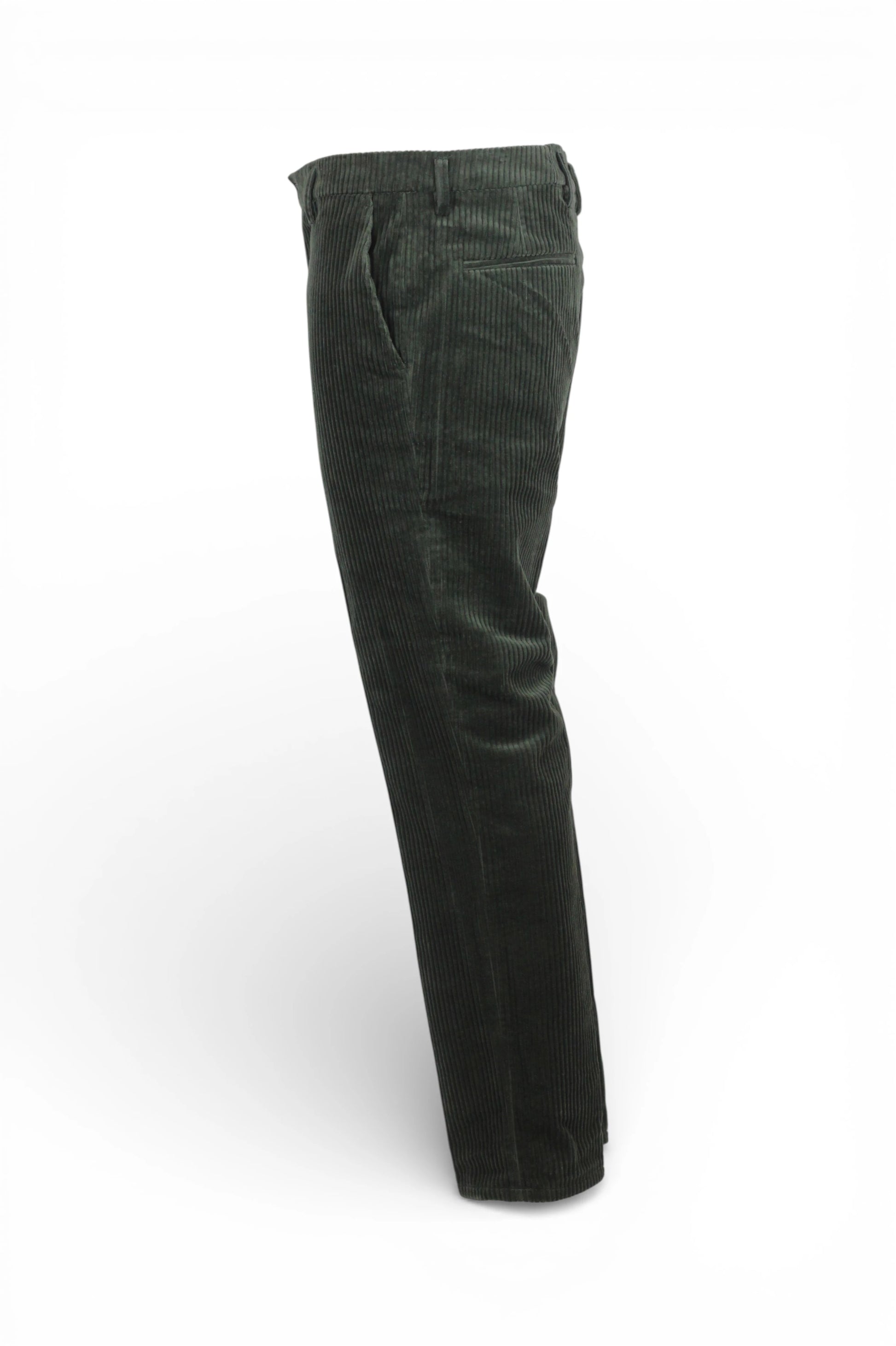 Dark Green Corduroy Trousers