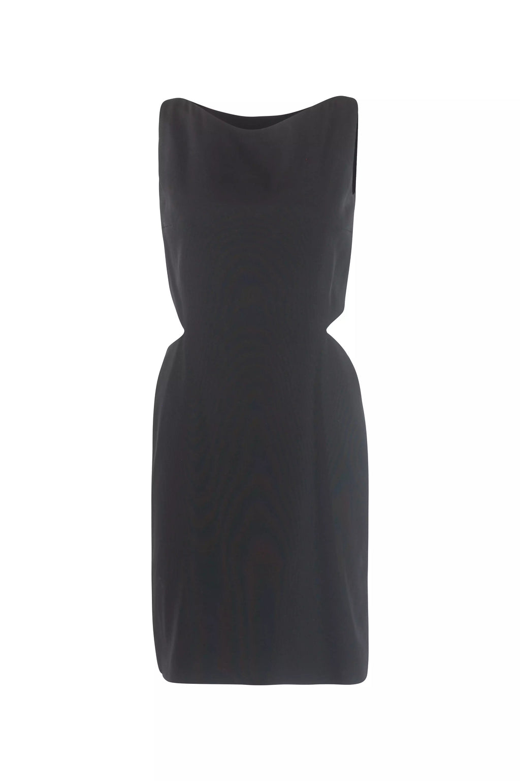 Cut-Out Black Mini Dress