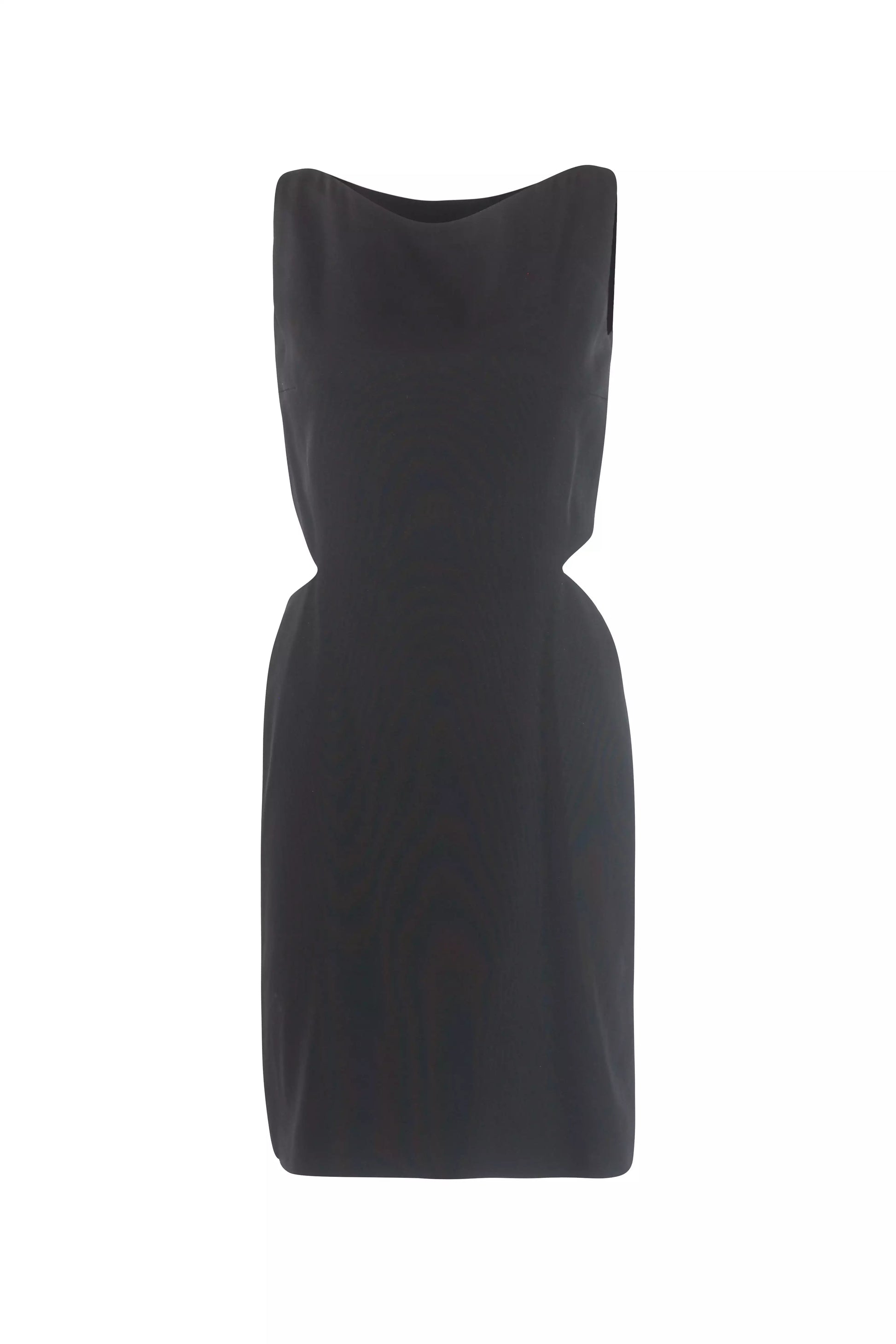 Cut-Out Black Mini Dress