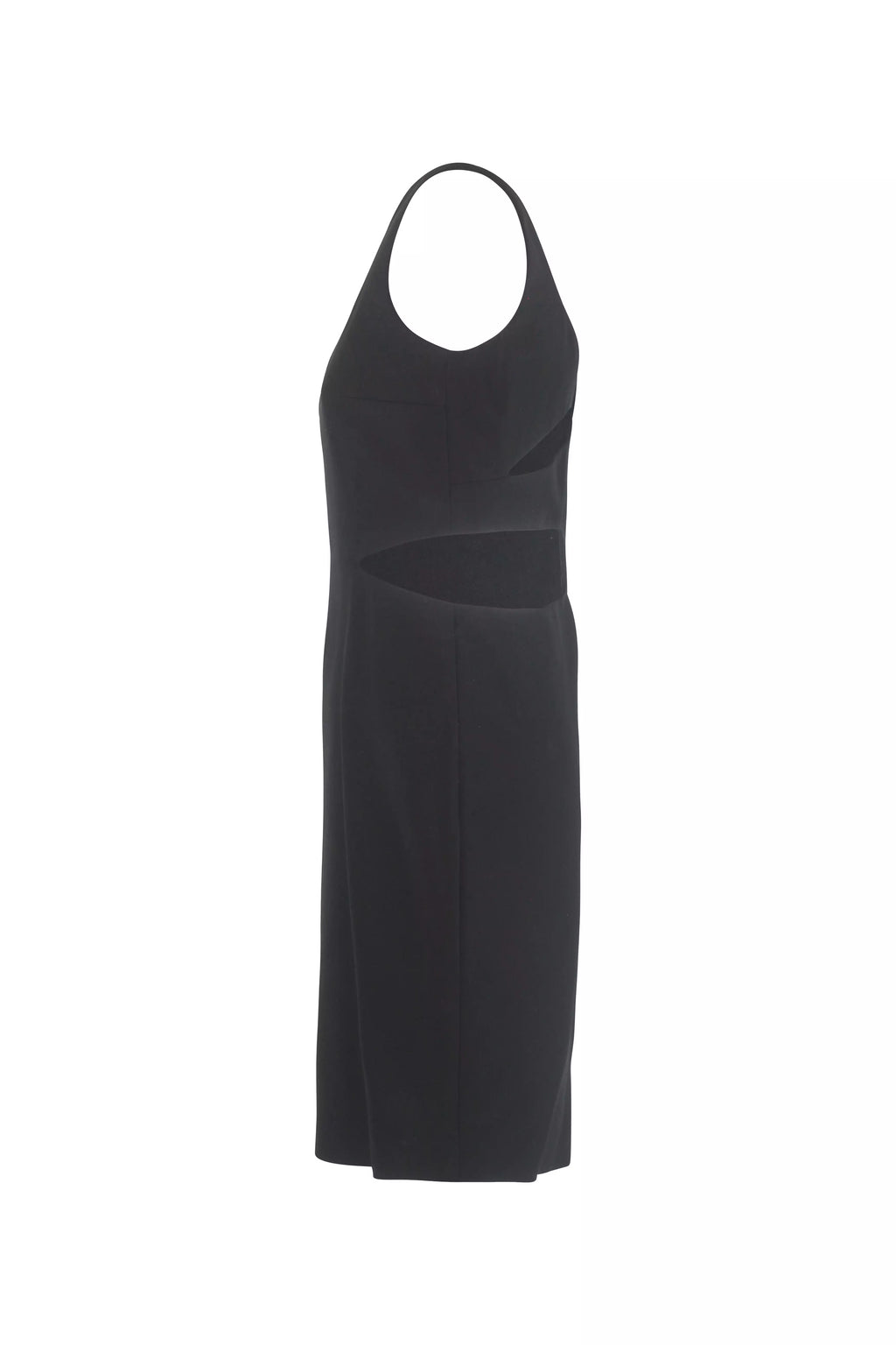 Cut-Out Black Mini Dress