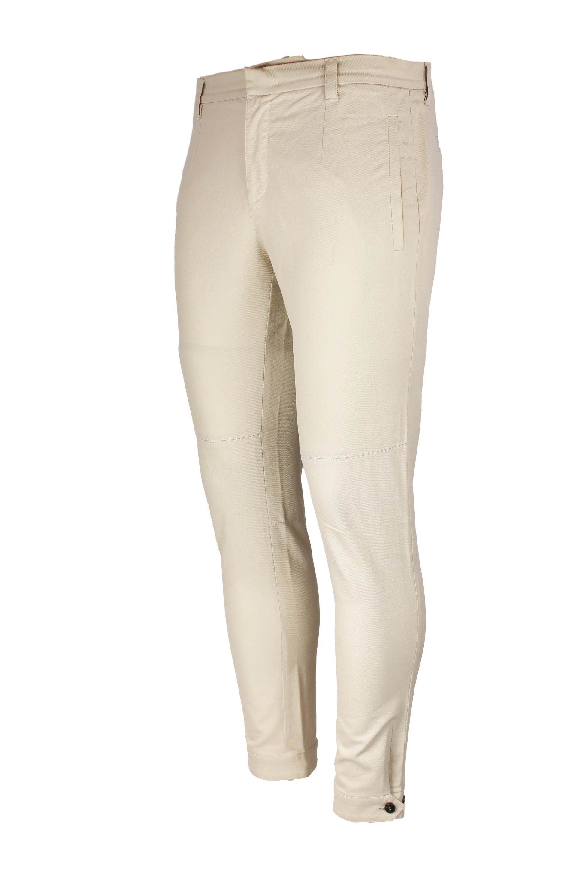 Slim-Fit Stretch Twill Trousers