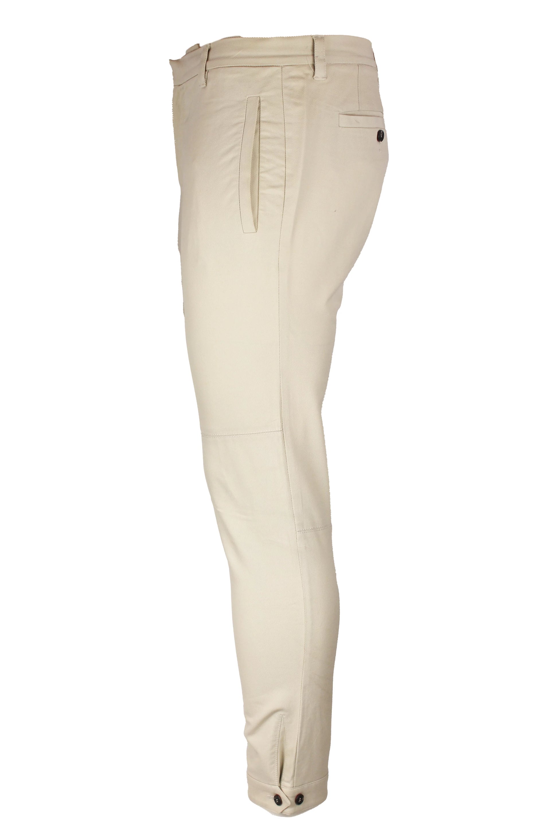 Slim-Fit Stretch Twill Trousers