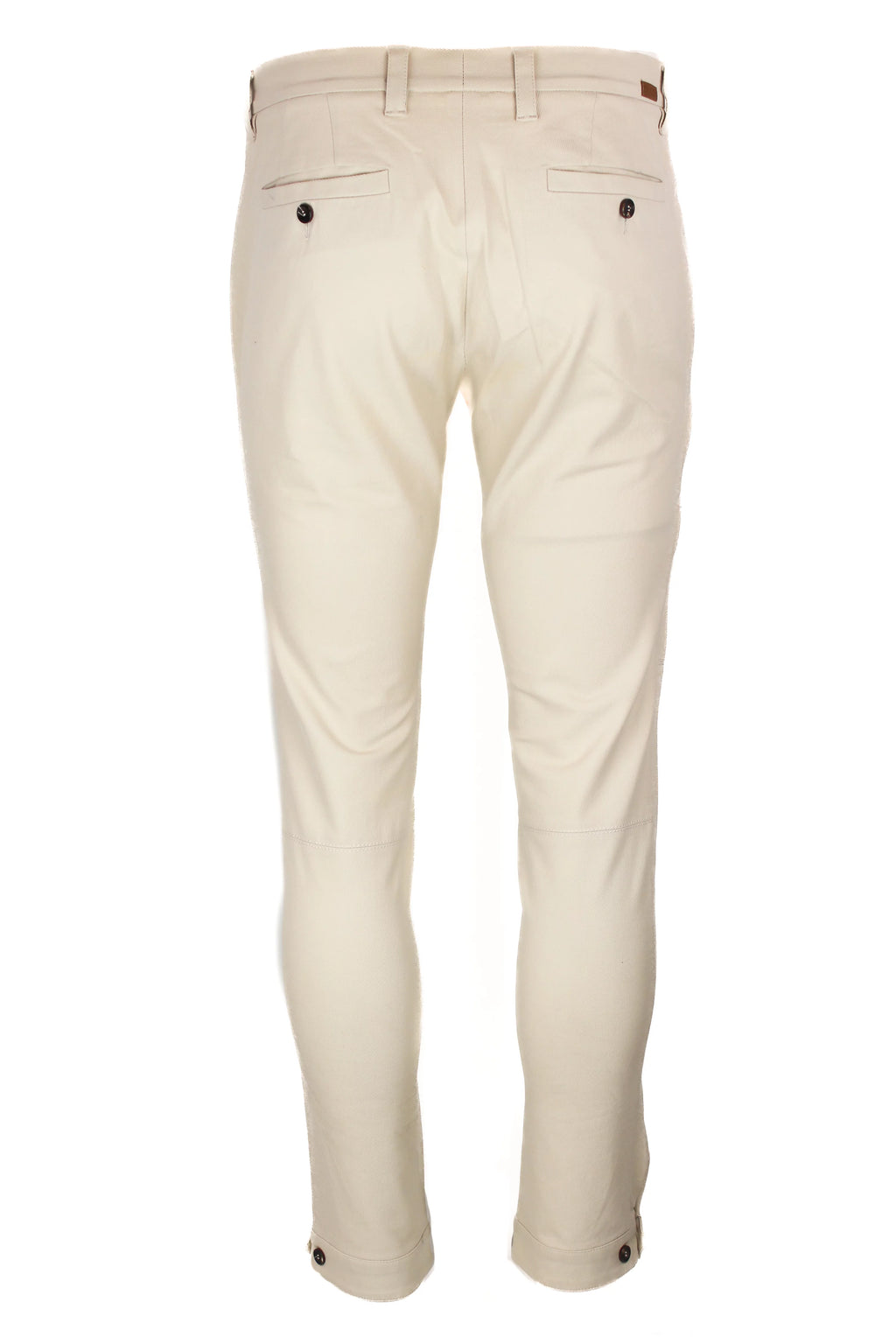 Slim-Fit Stretch Twill Trousers