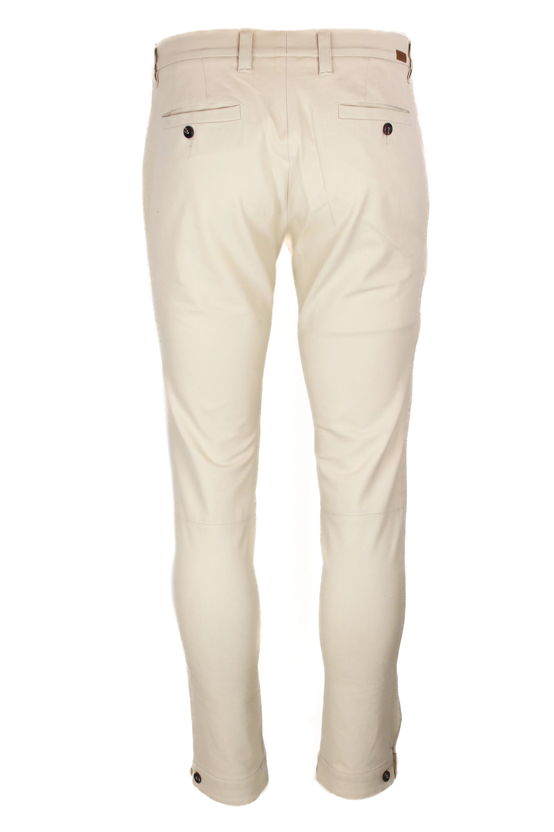 Slim-Fit Stretch Twill Trousers