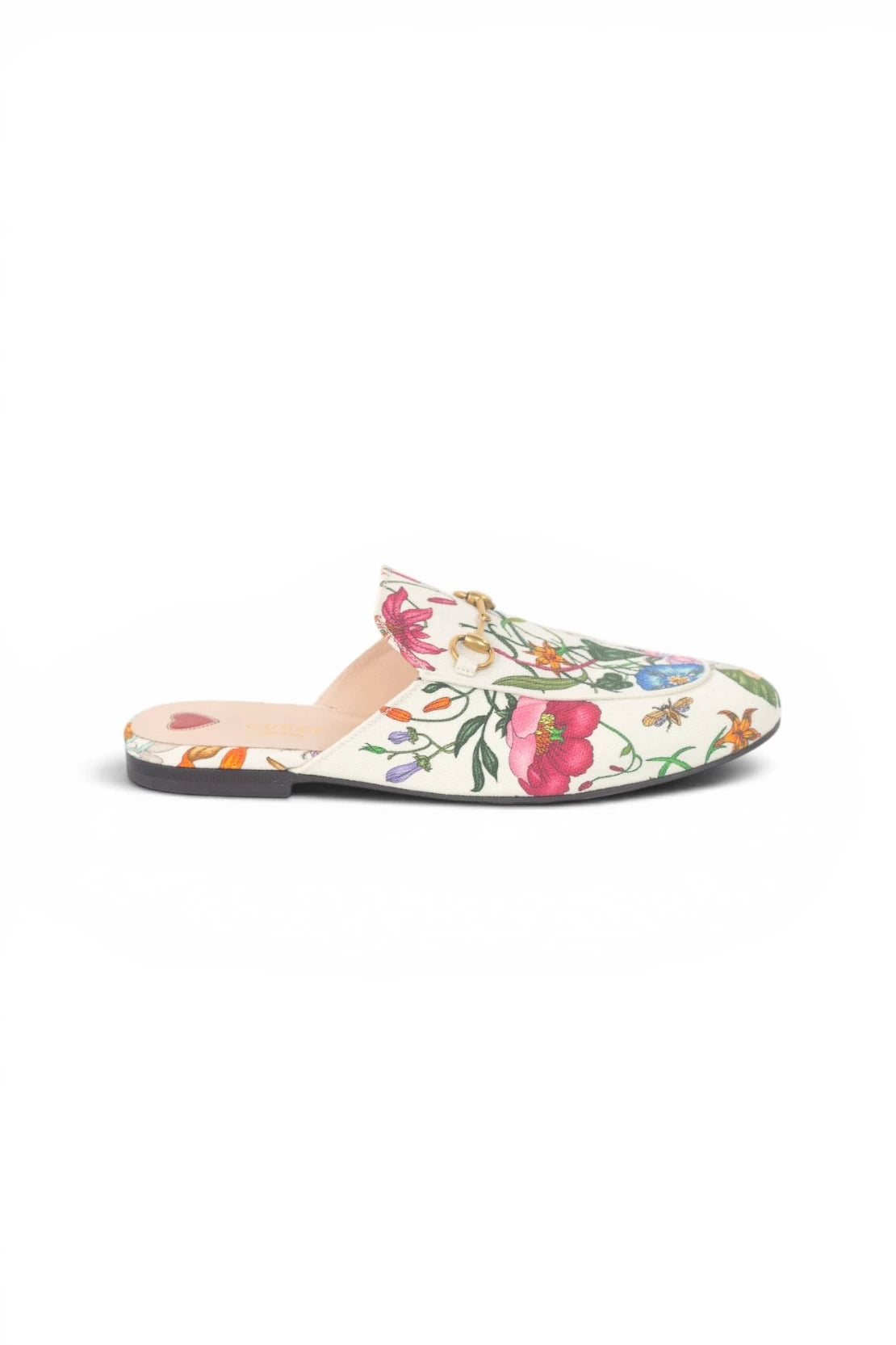 Canvas Flora Princeton Slip-On Mules
