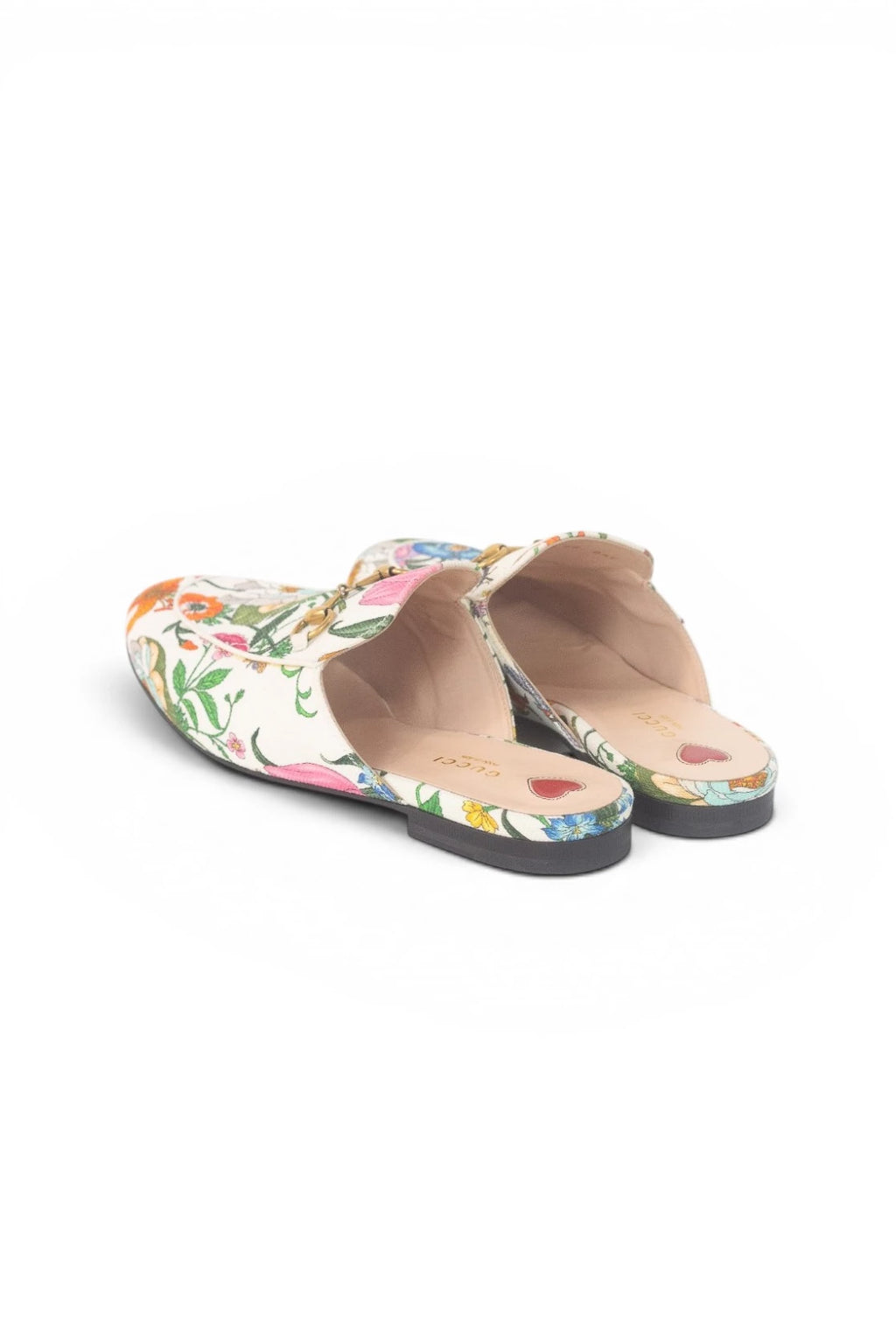 Canvas Flora Princeton Slip-On Mules