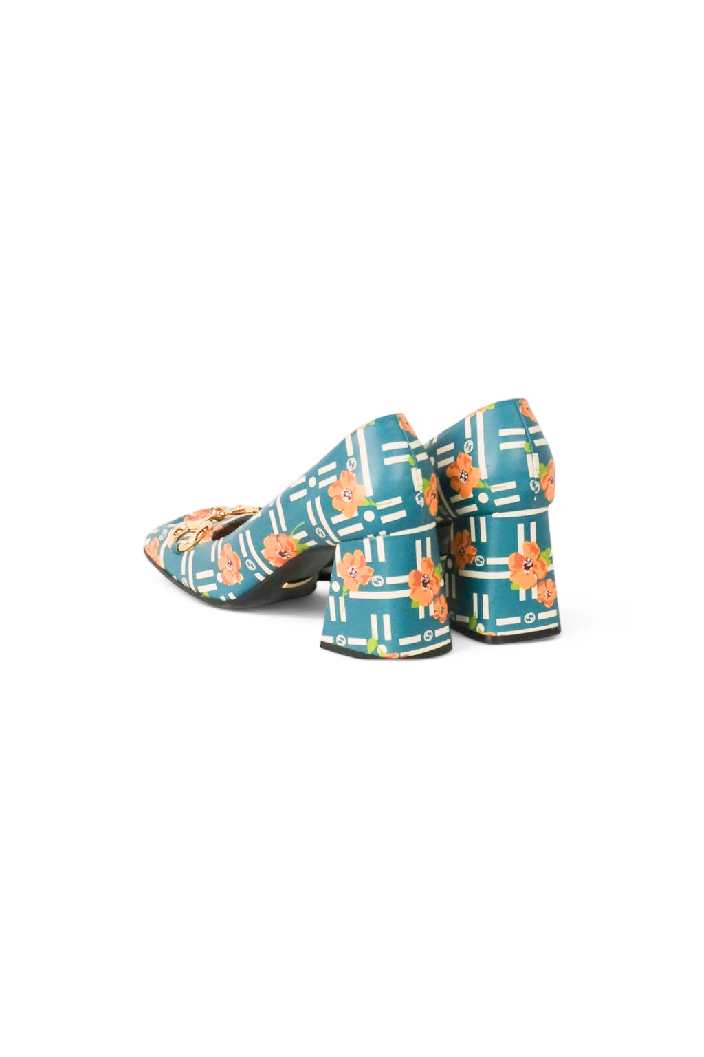 Horsebit Décolleté Square-Toe Pumps