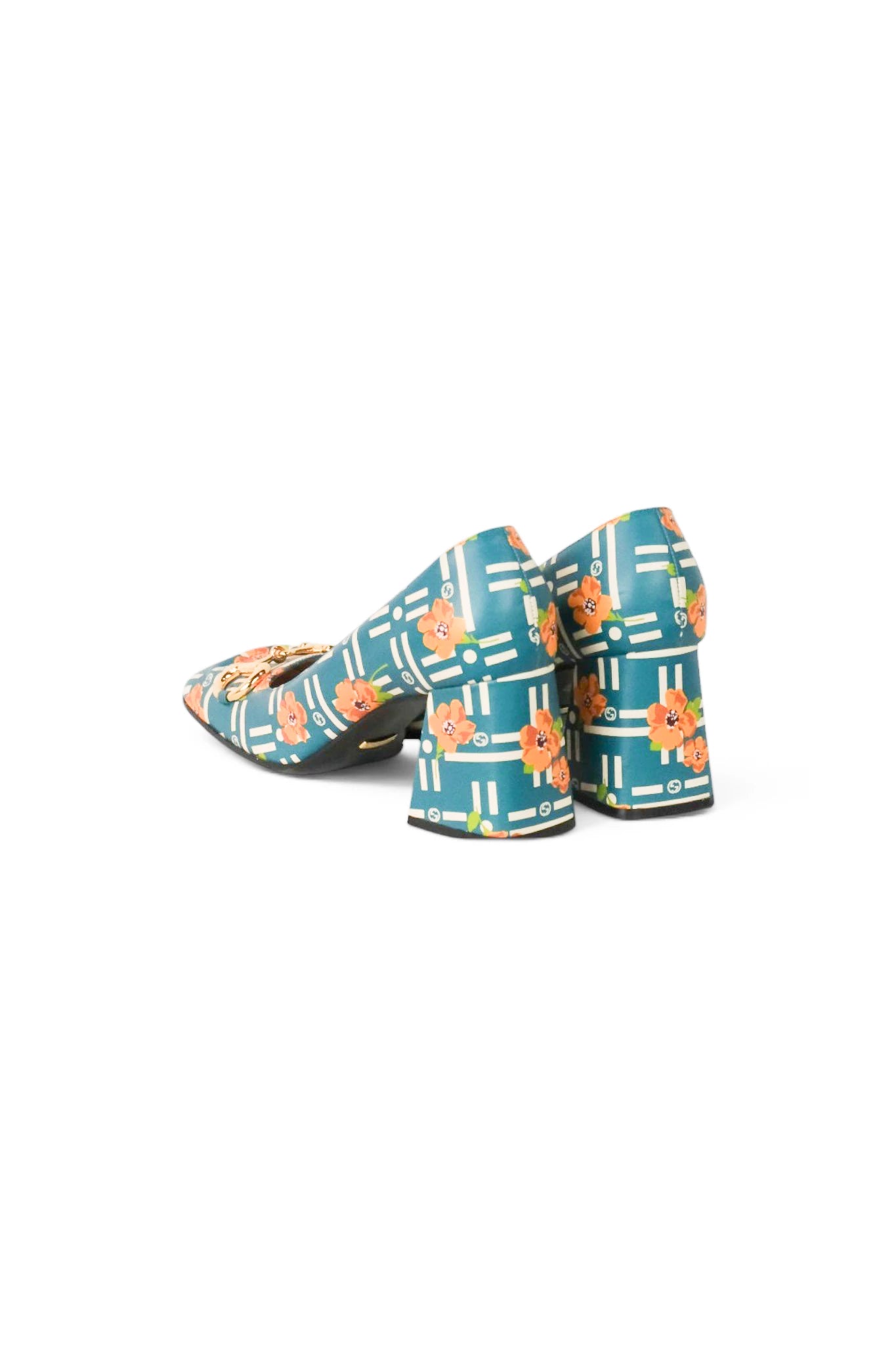 Horsebit Décolleté Square-Toe Pumps