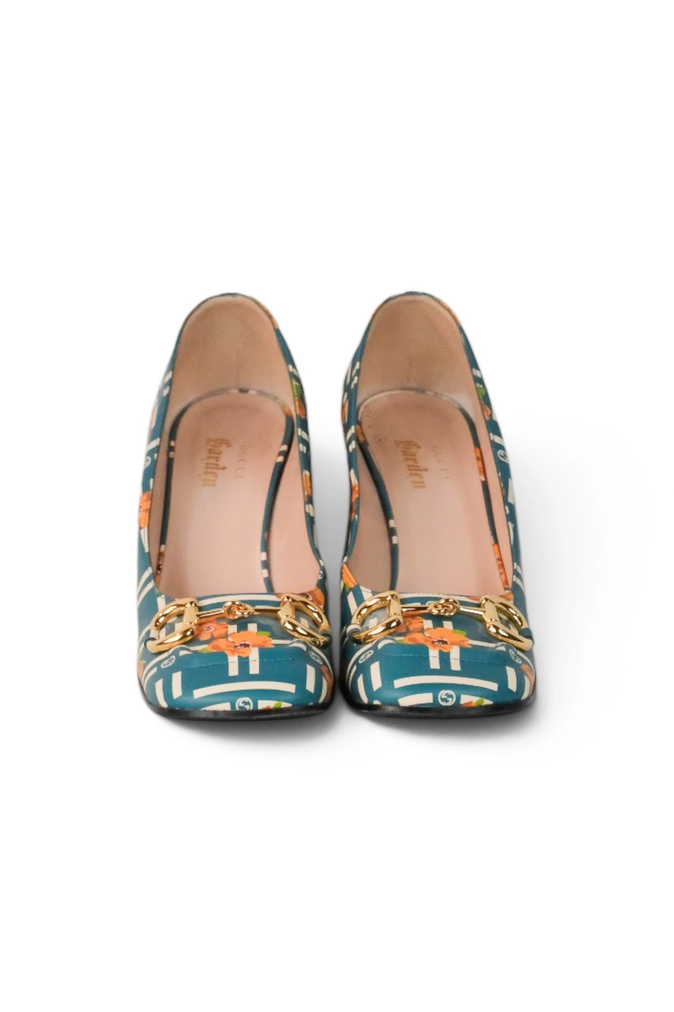 Horsebit Décolleté Square-Toe Pumps