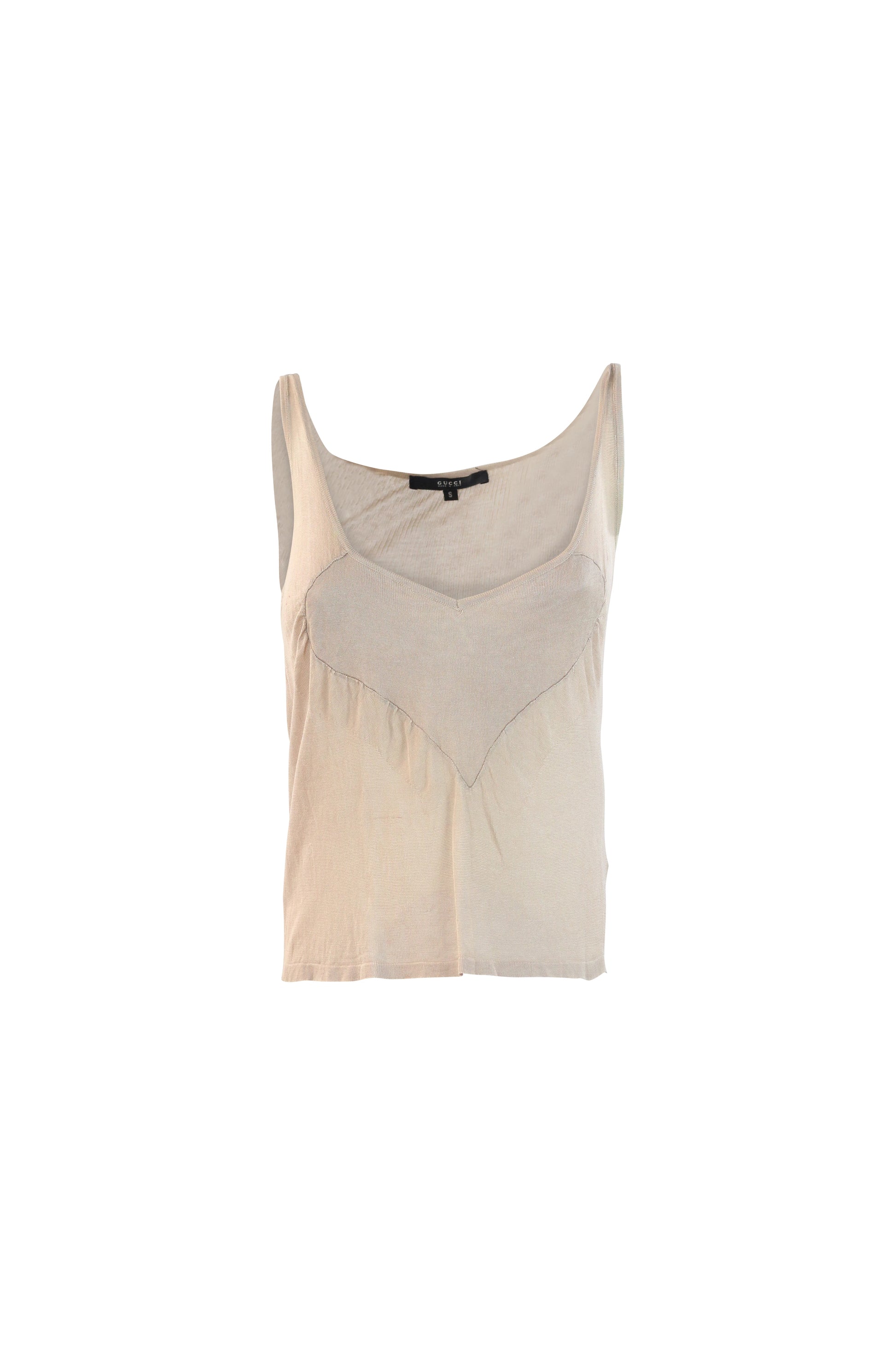 Dusty Pink Silk Tank Top