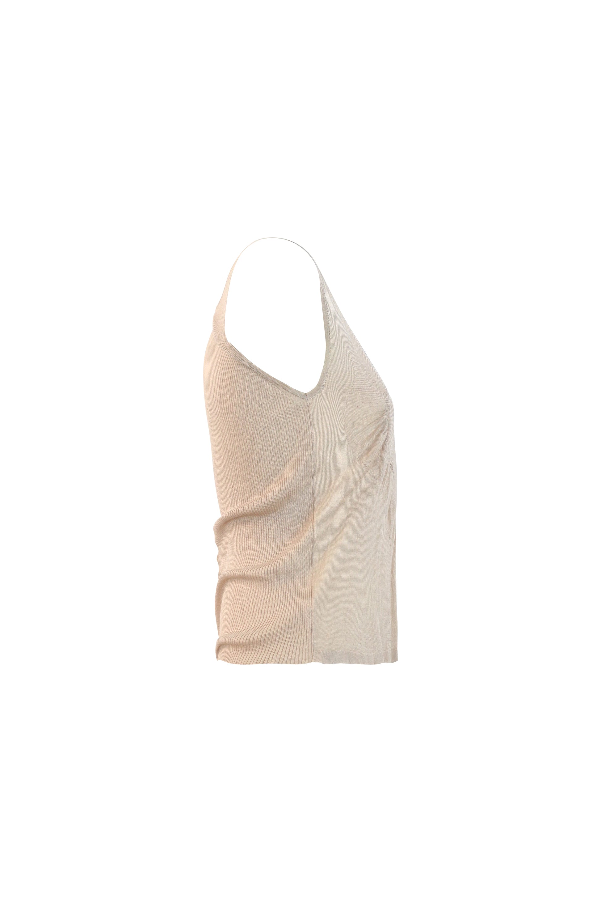 Dusty Pink Silk Tank Top