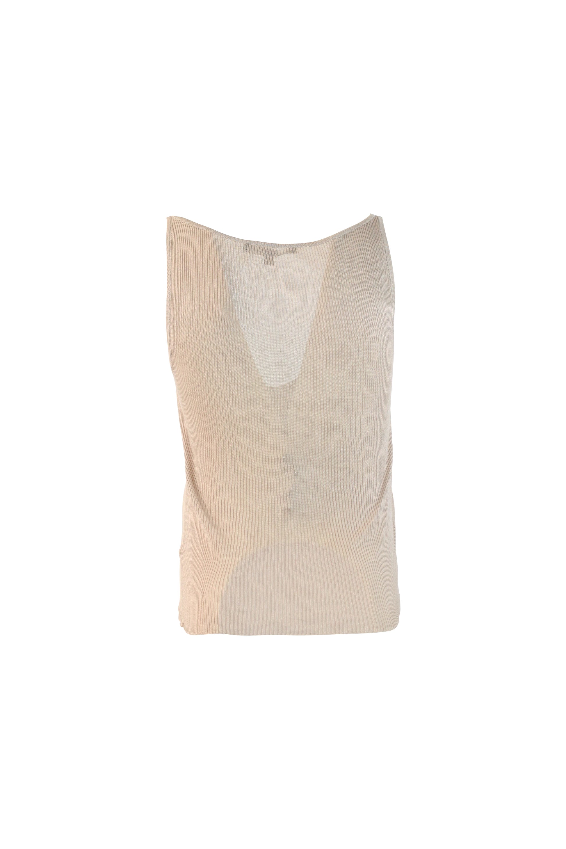 Dusty Pink Silk Tank Top