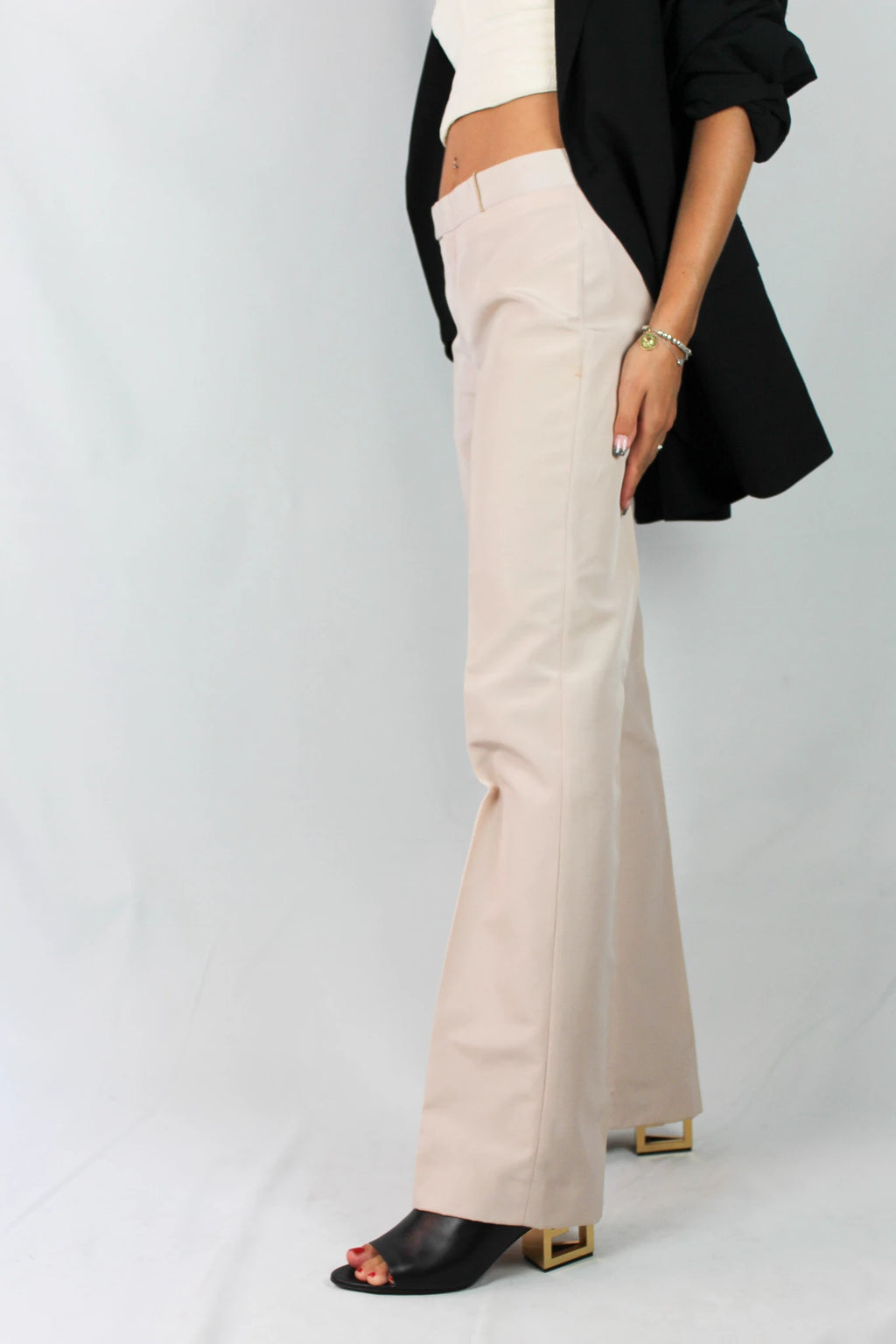 Dusty pink trousers