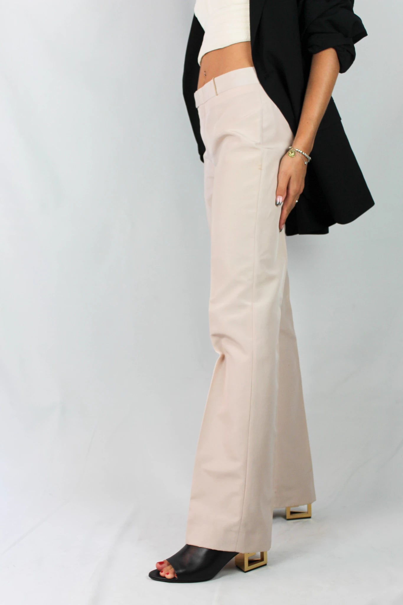 Dusty pink trousers