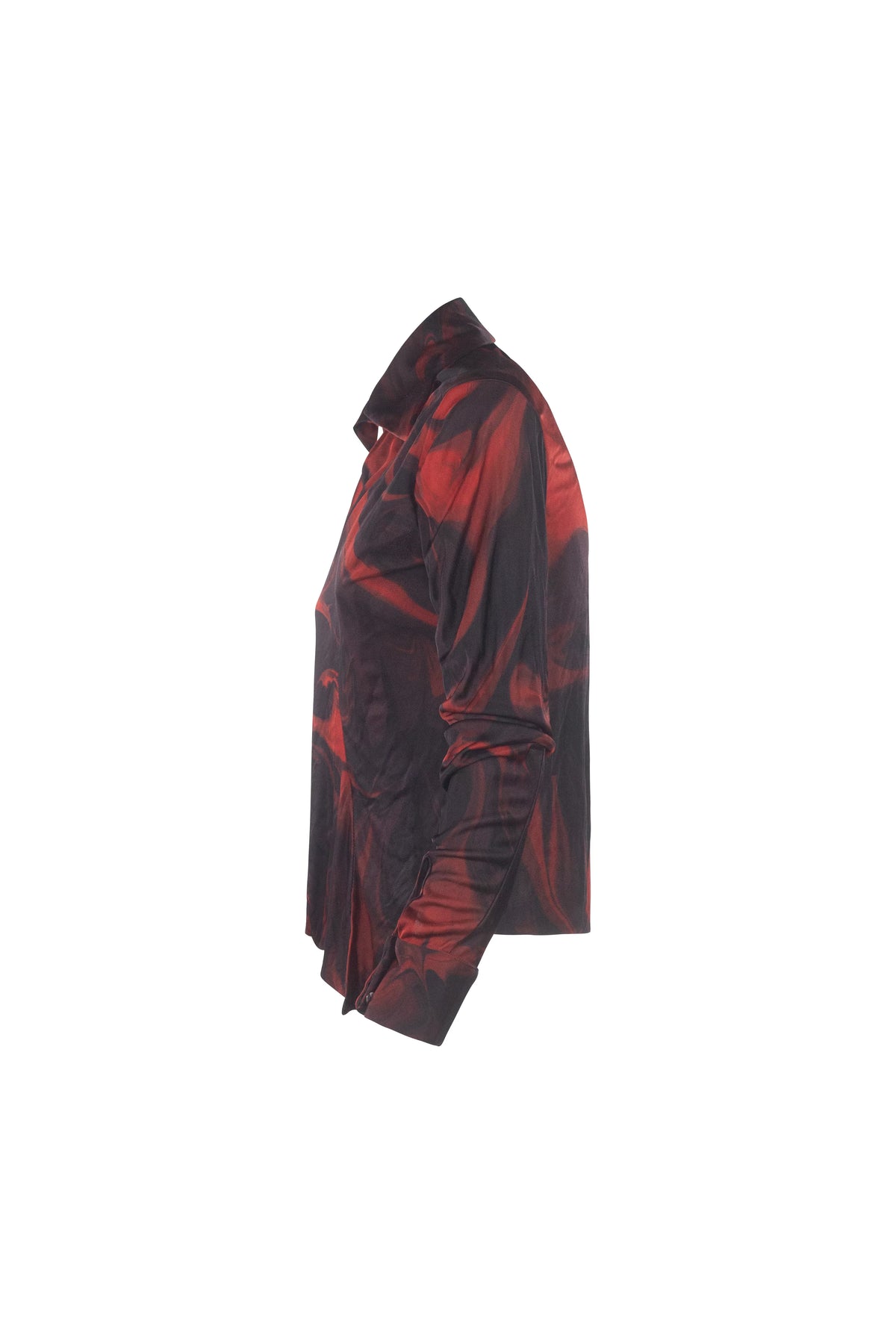 Lava Print Silk Shirt SS2001