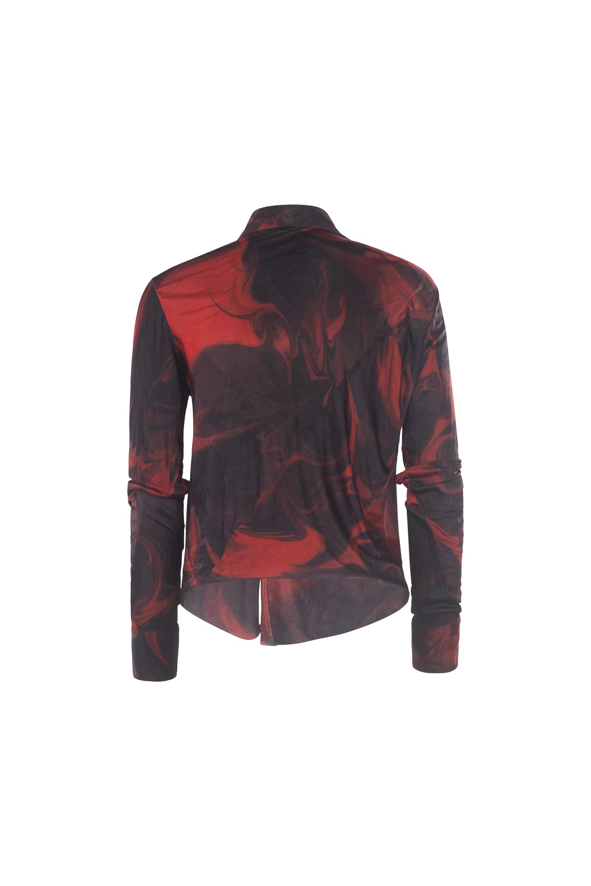 Lava Print Silk Shirt SS2001