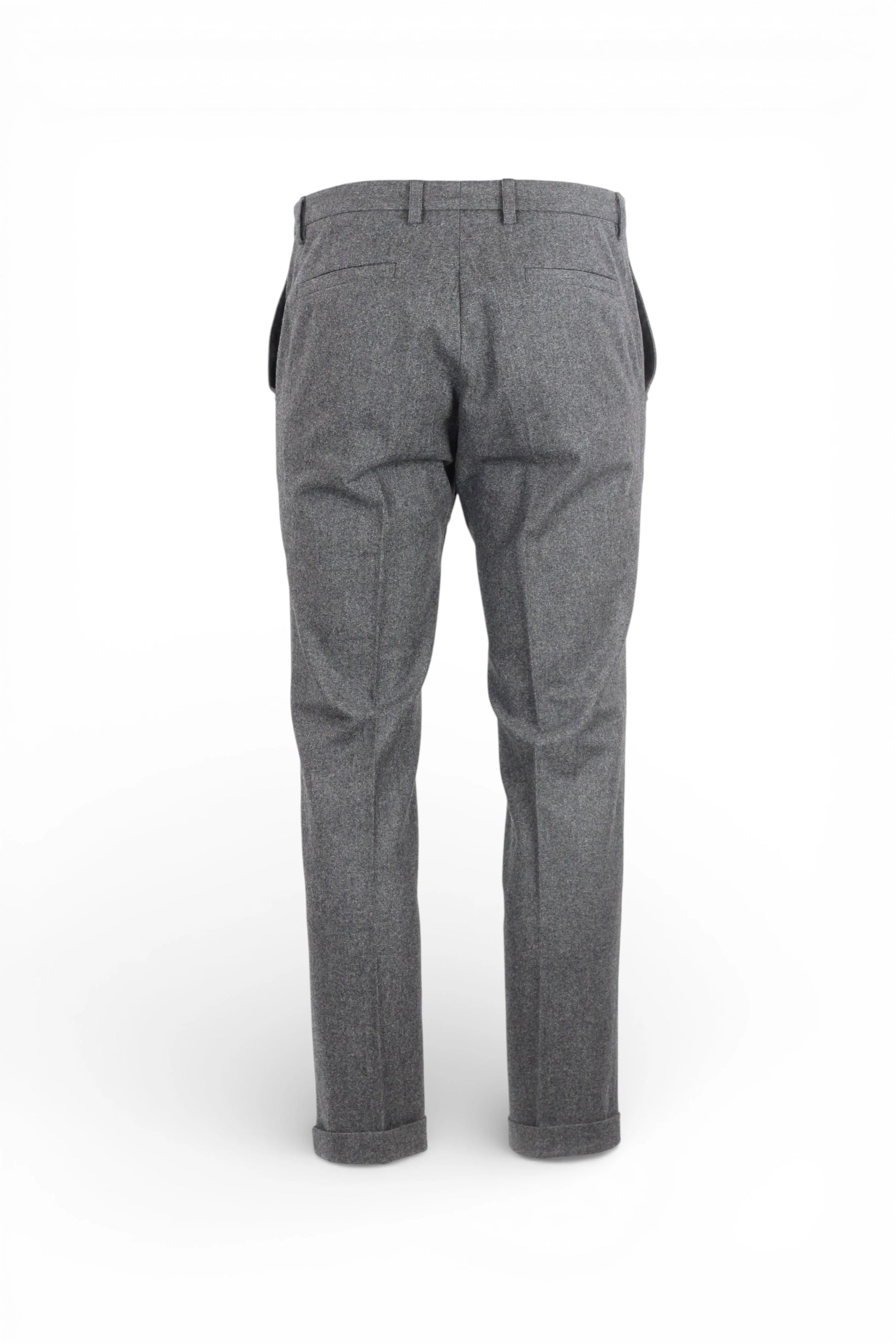 Grey Wool Sartorial Trousers