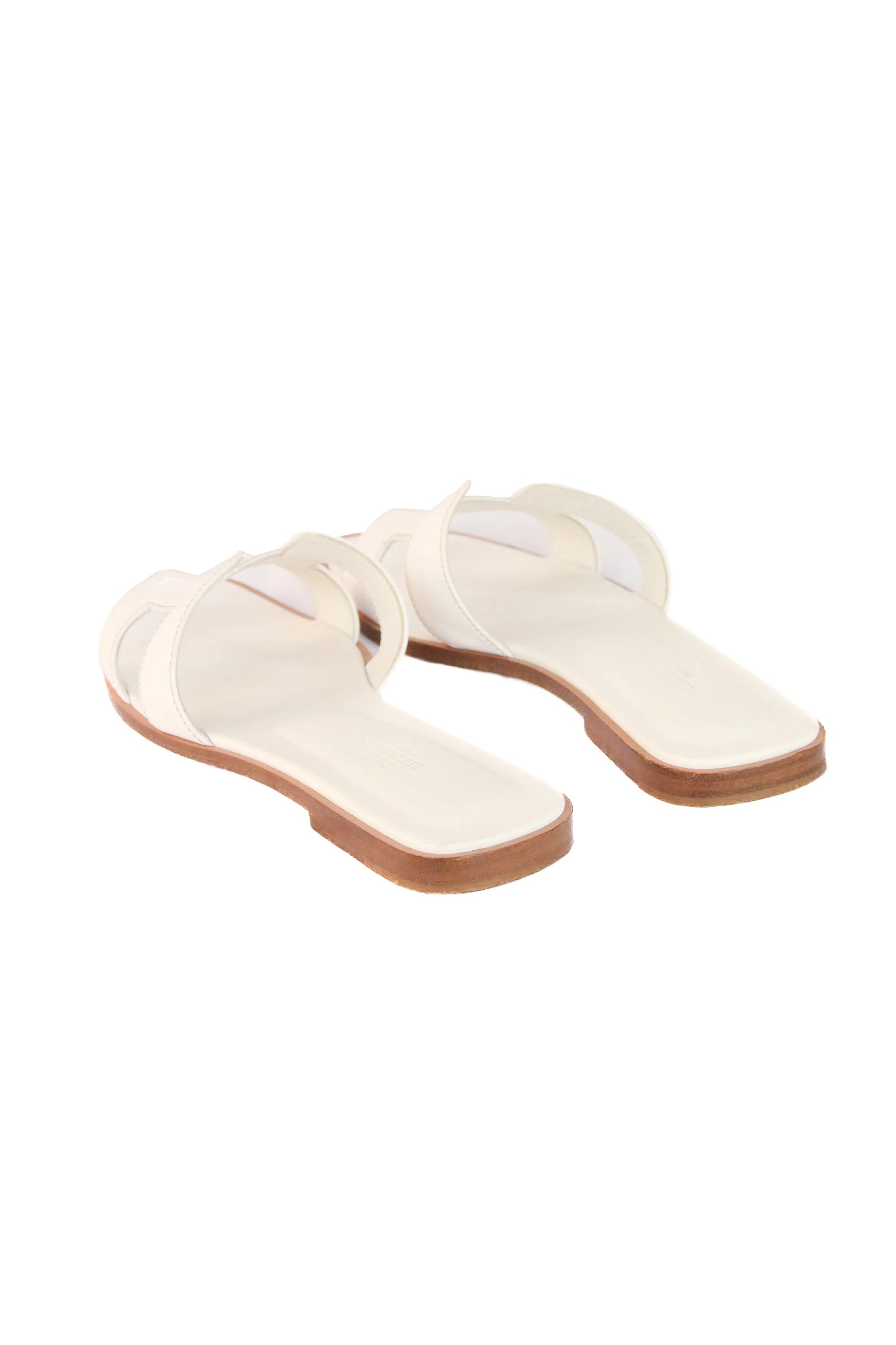 White Oran slippers
