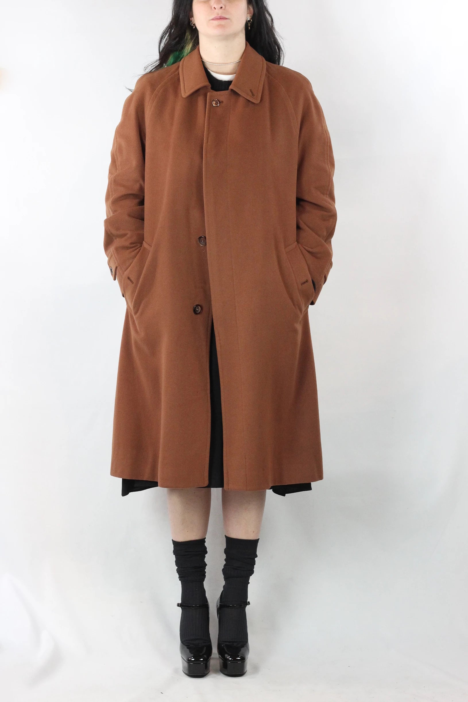Caramel Cashmere Coat