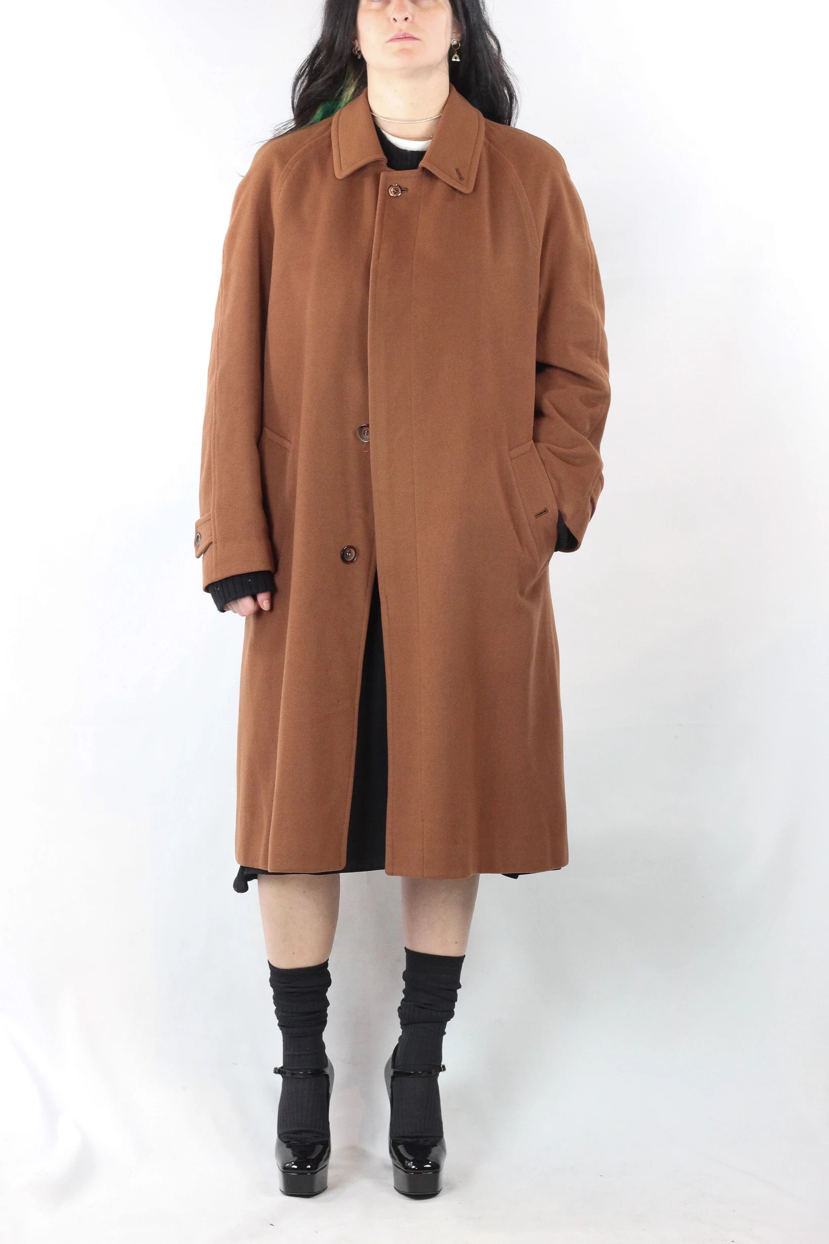 Caramel Cashmere Coat