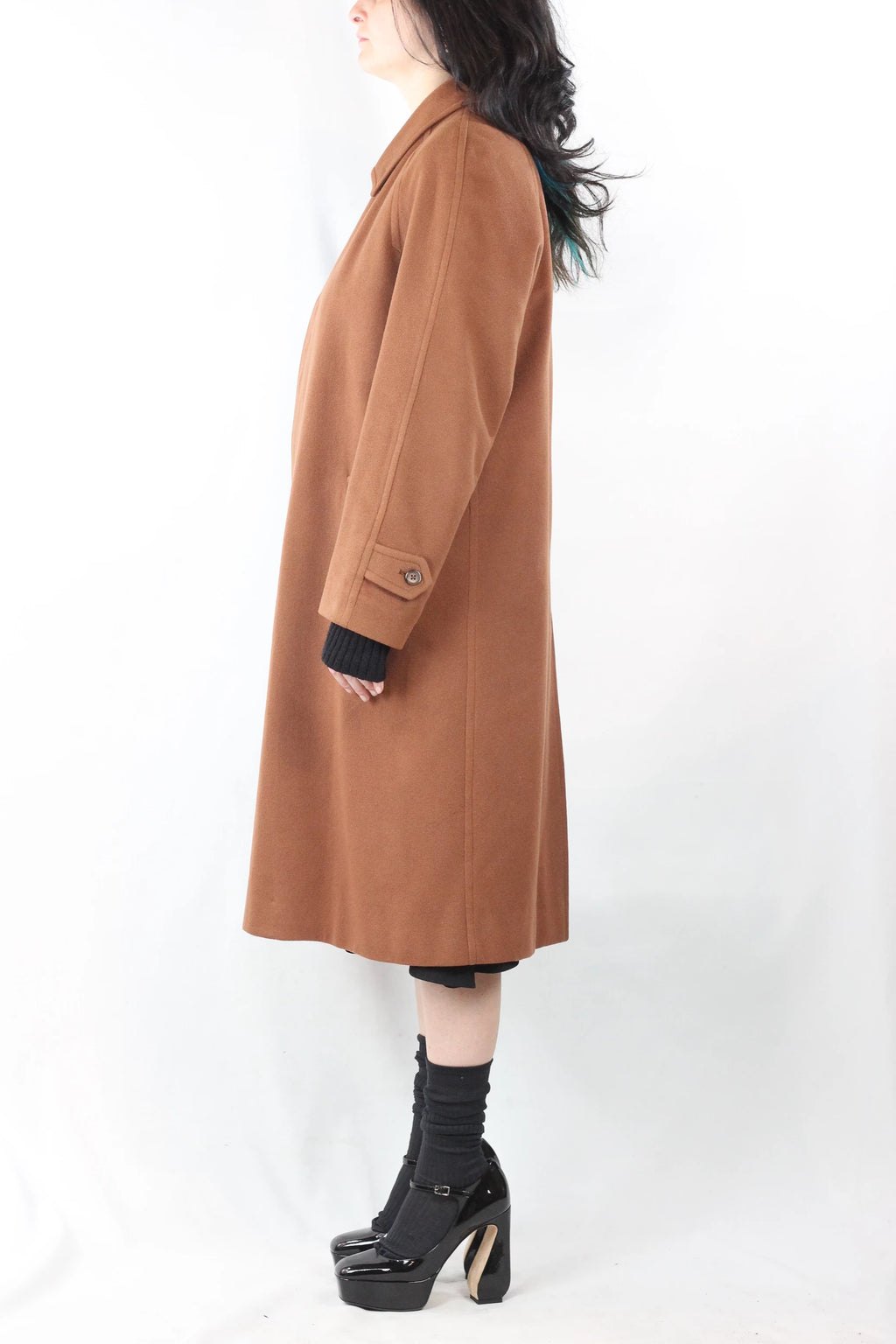 Caramel Cashmere Coat