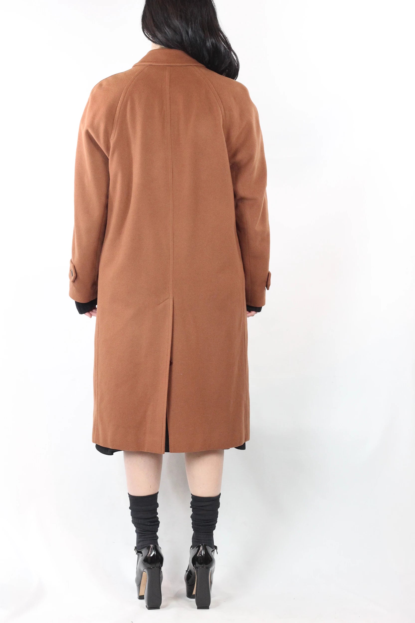 Caramel Cashmere Coat