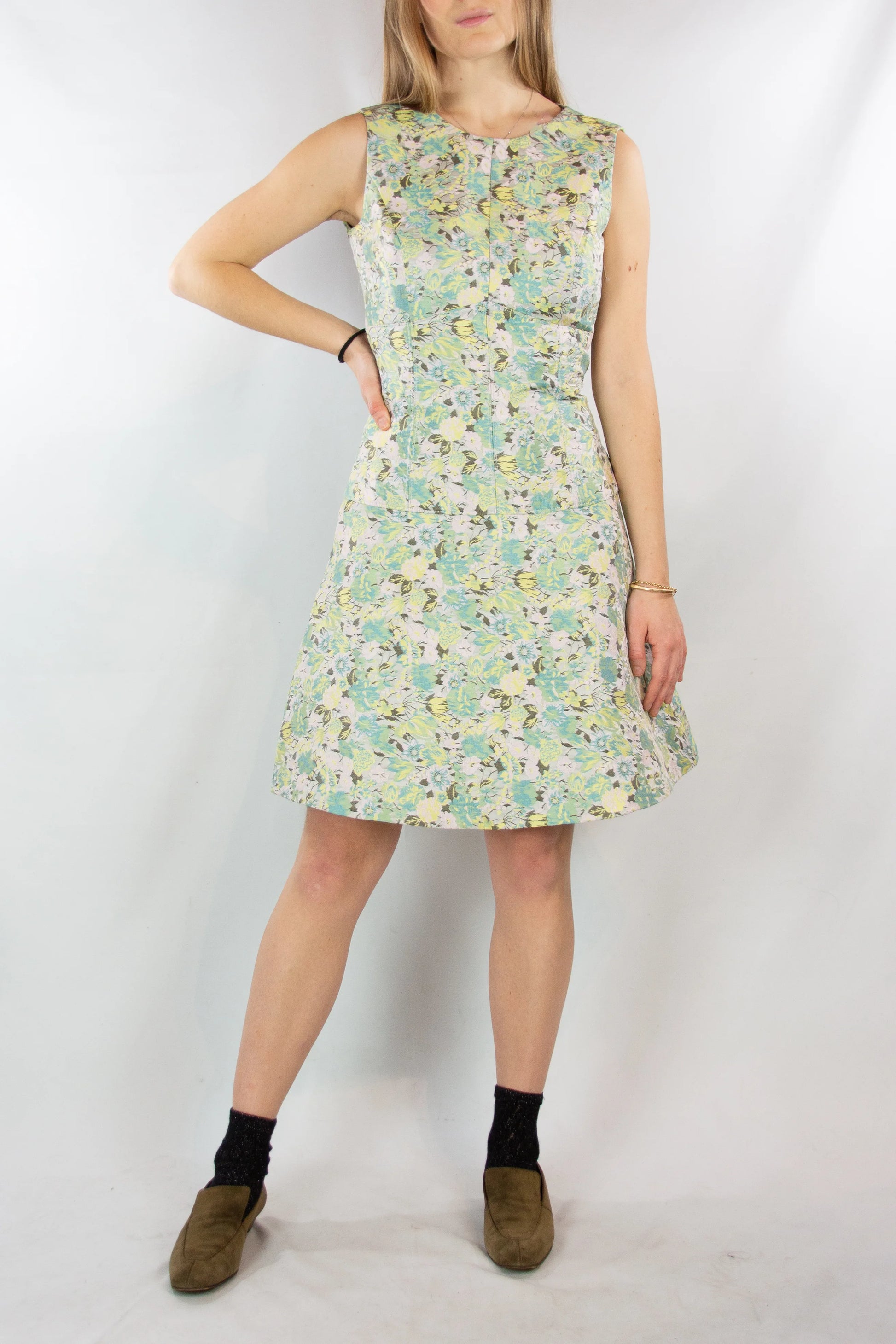 Brocade structured dress - MALISTO
