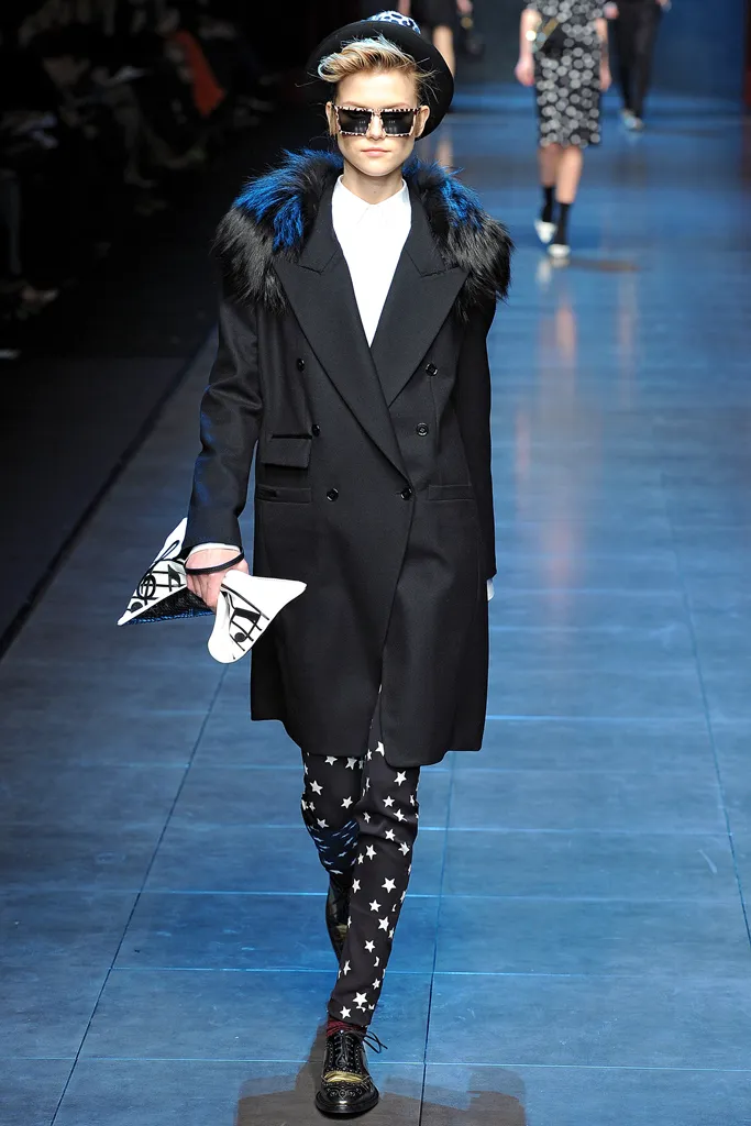 Silk Star-Print Trousers AW2011