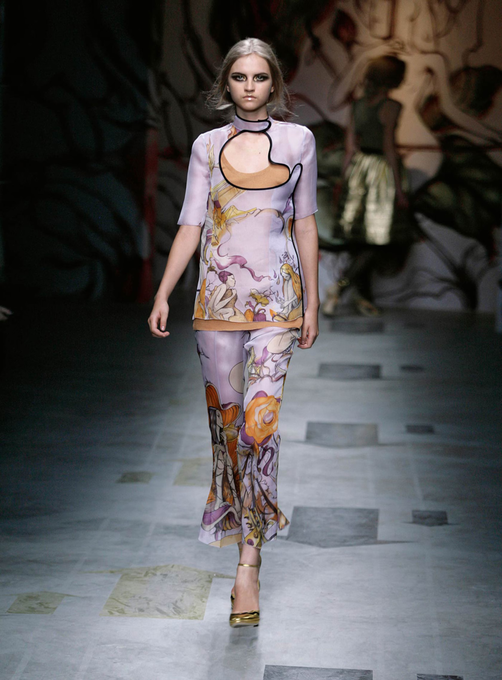 Fairies Collection Lilac Chiffon Top SS2008
