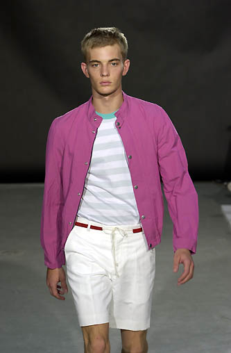 Pink Cotton Bomber Jacket SS2001