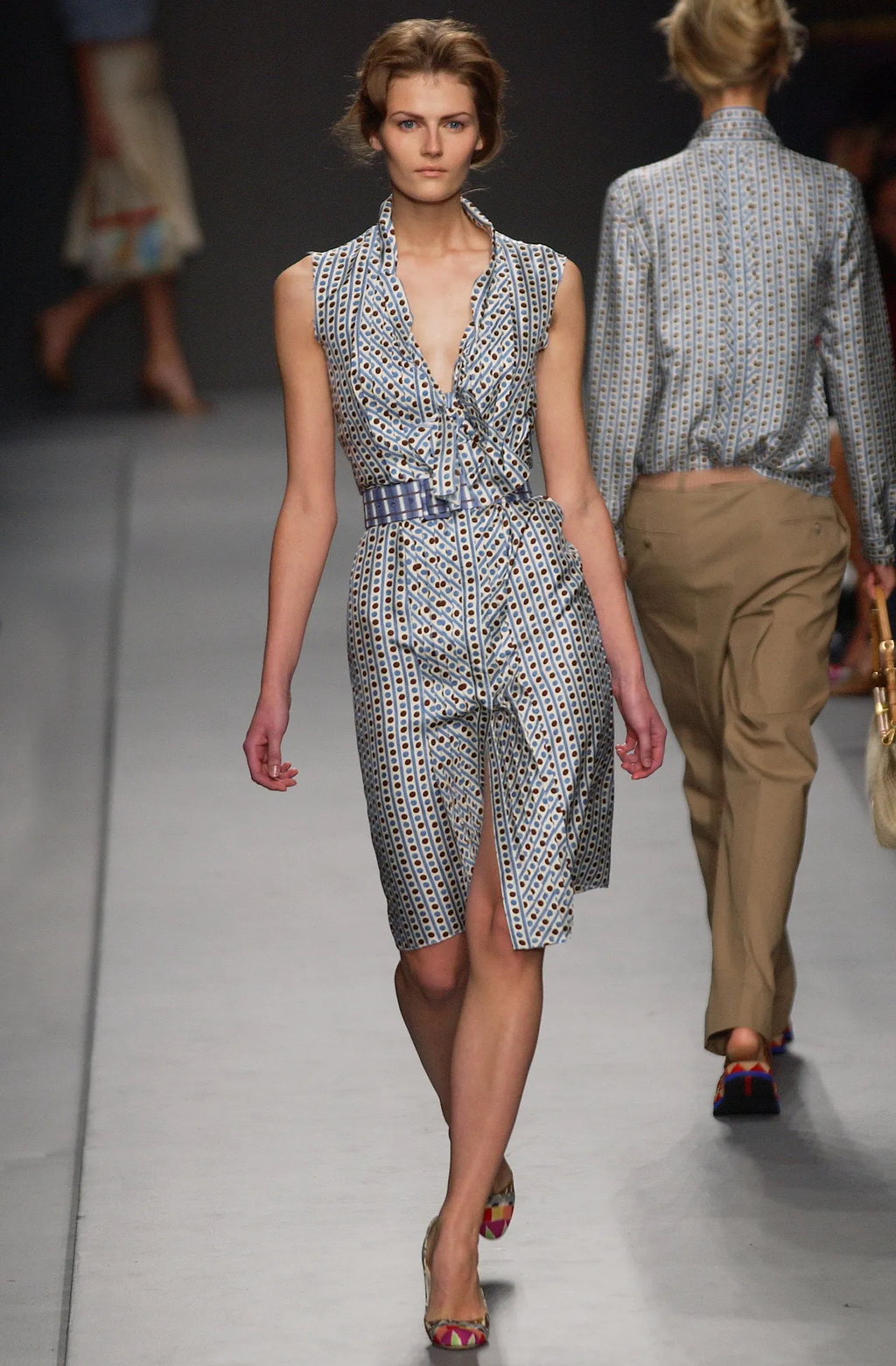 Milano Print Canvas Pumps SS2004