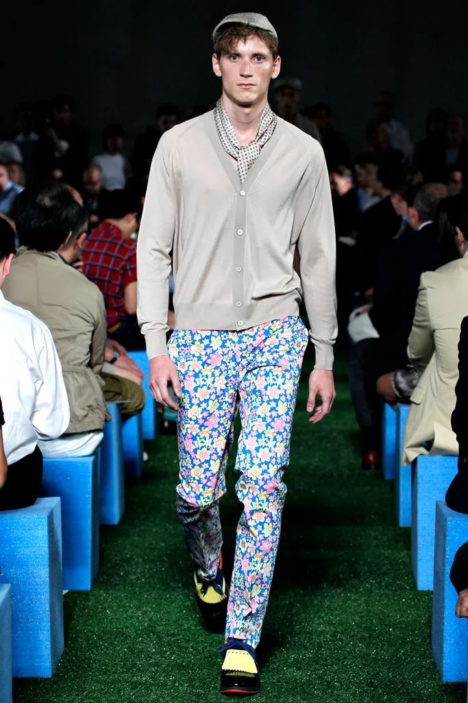 Shoes with Multicolor Brogue Detailing SS2012