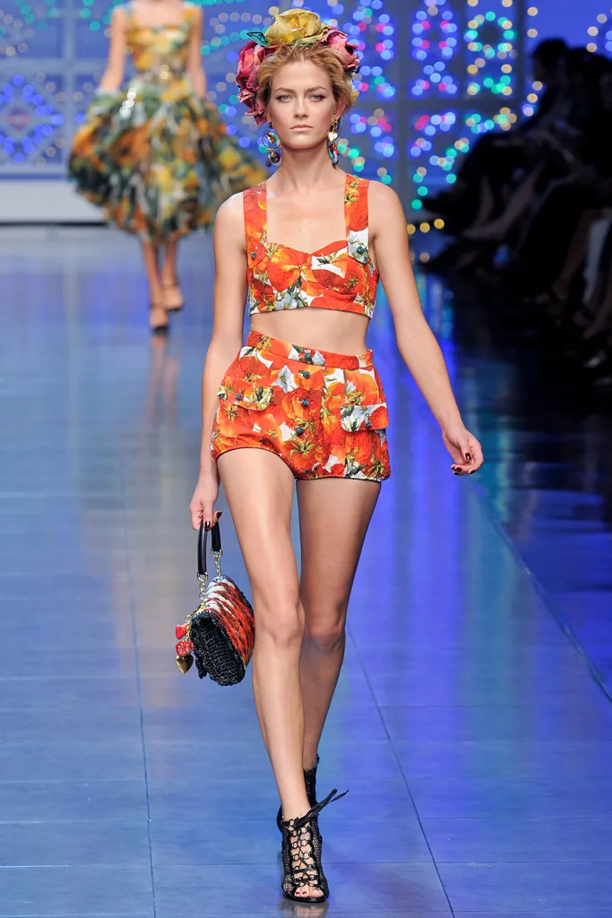 High-Waisted Balloon Micro Shorts SS2012