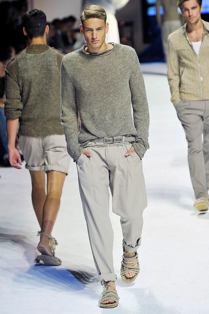 Chino Trousers with Rope Belt SS2011