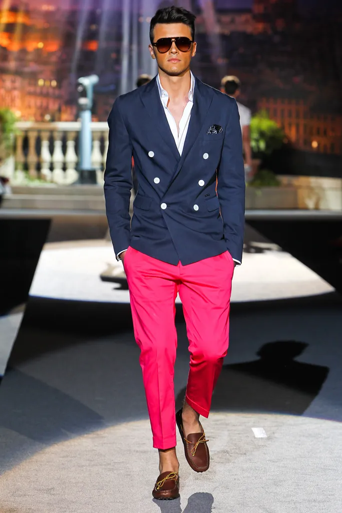 Hot Pink Tailored Trousers SS2012