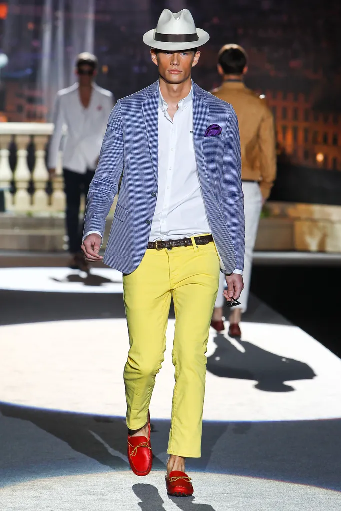 Yellow Tailored Trousers SS2012