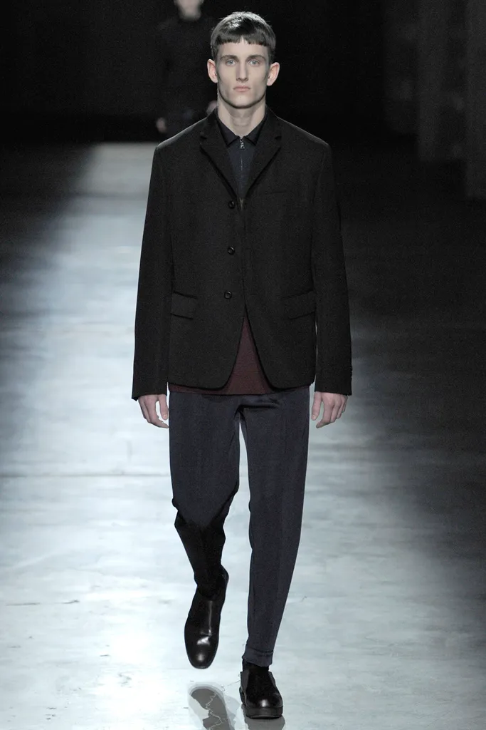 Cropped Sartorial Trousers with Velcro Hem FW2011