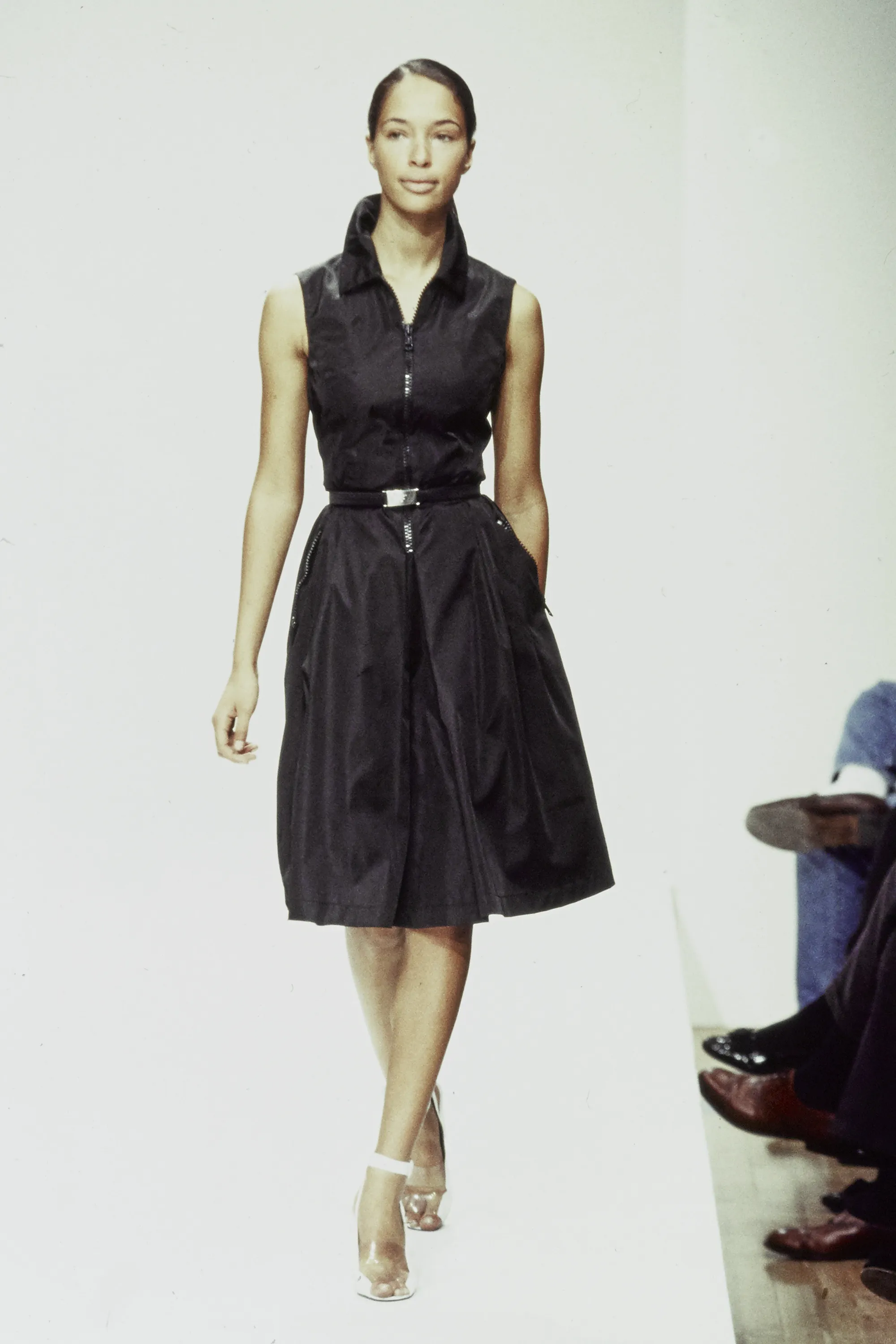 Black Nylon Vest SS1995