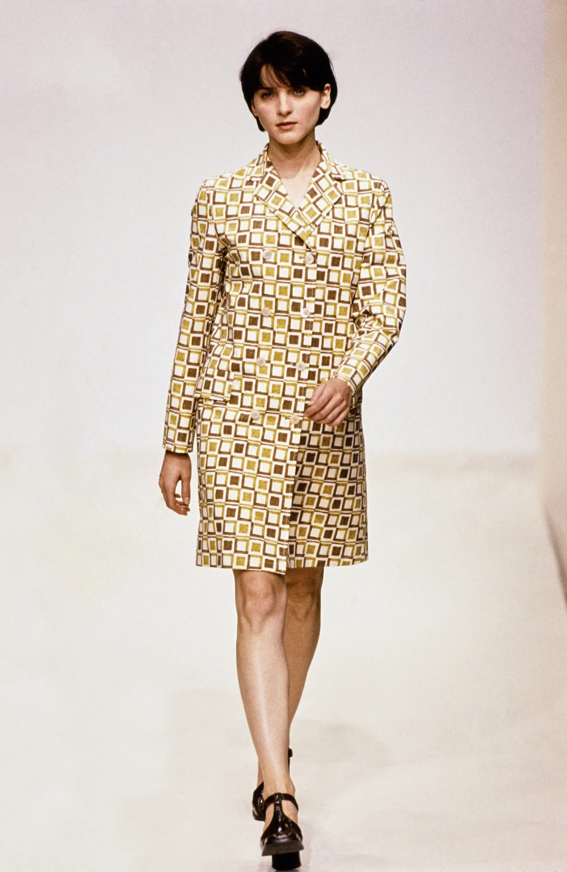Silk Spandex Patterned Shirt SS1996