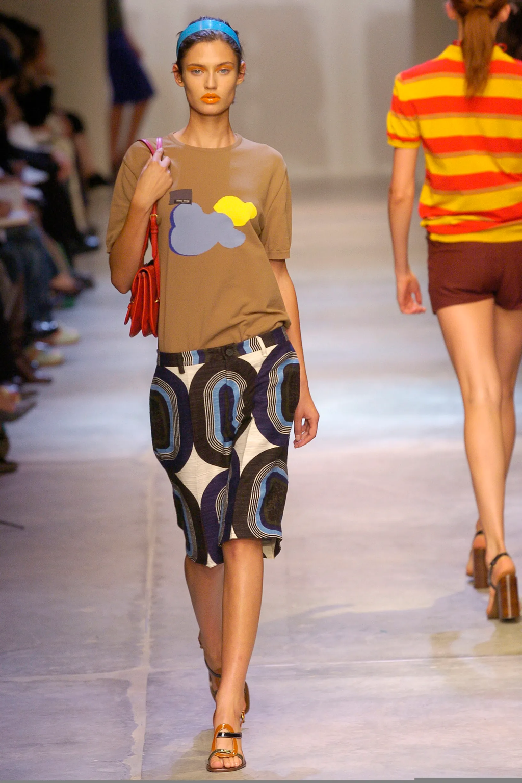 Red Suede Shoulder Bag SS2005
