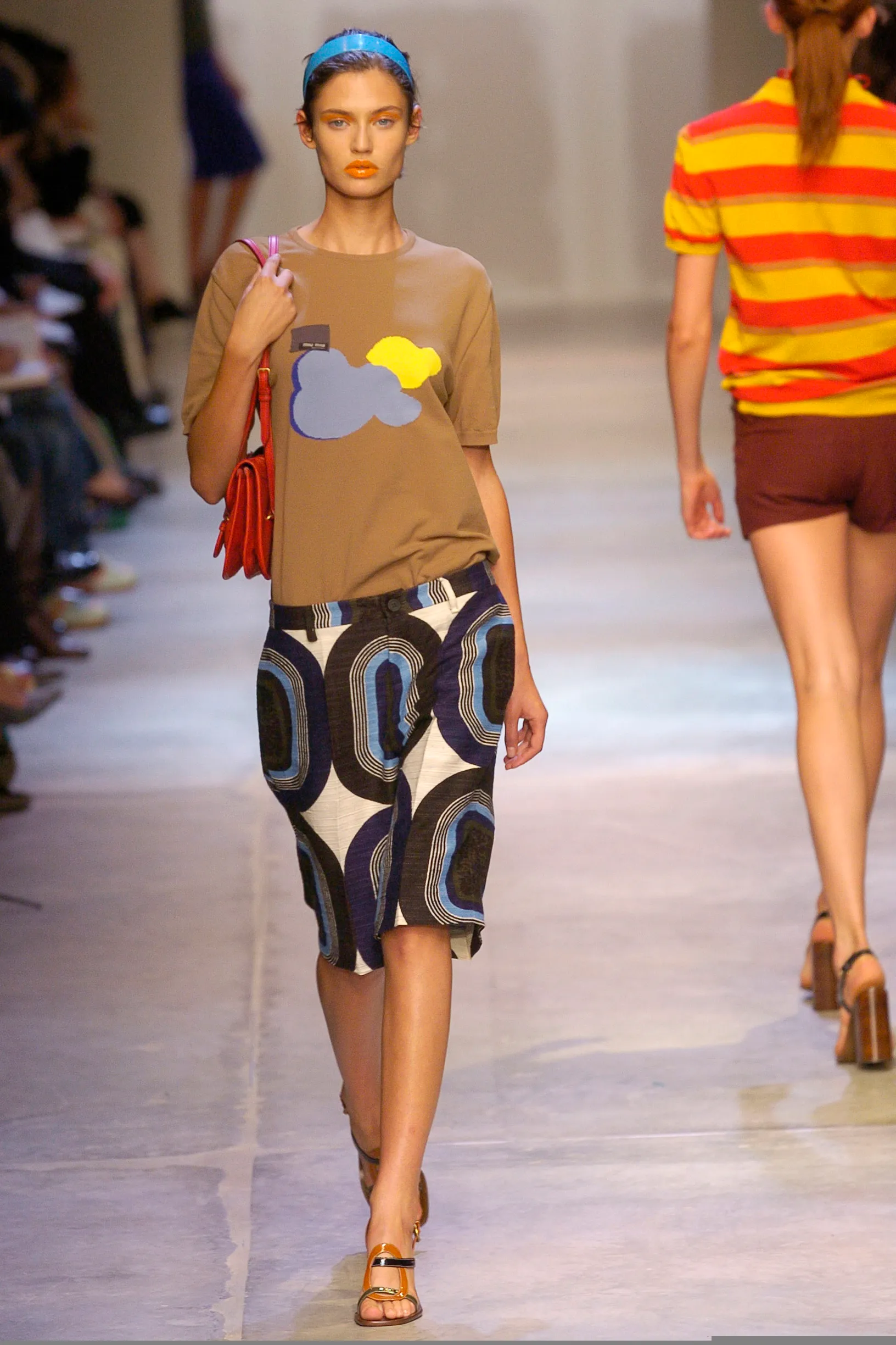 Red Suede Shoulder Bag SS2005