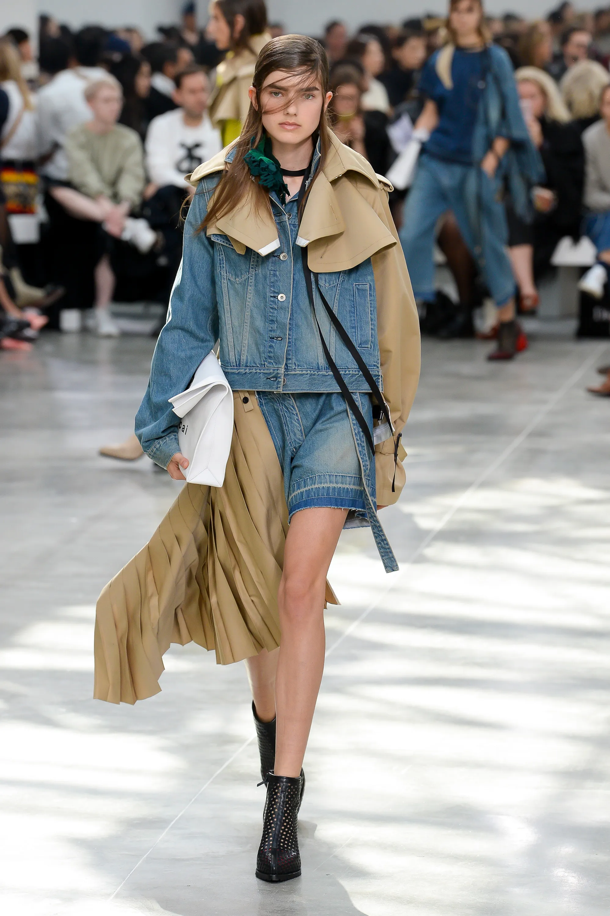 Denim Trench Hybrid Jacket SS2019