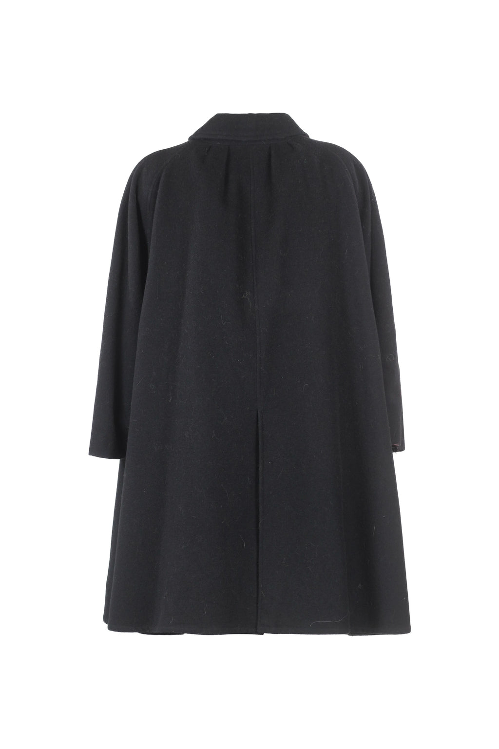 Black Trapeze Coat