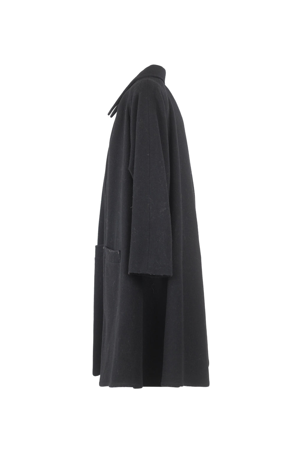 Black Trapeze Coat